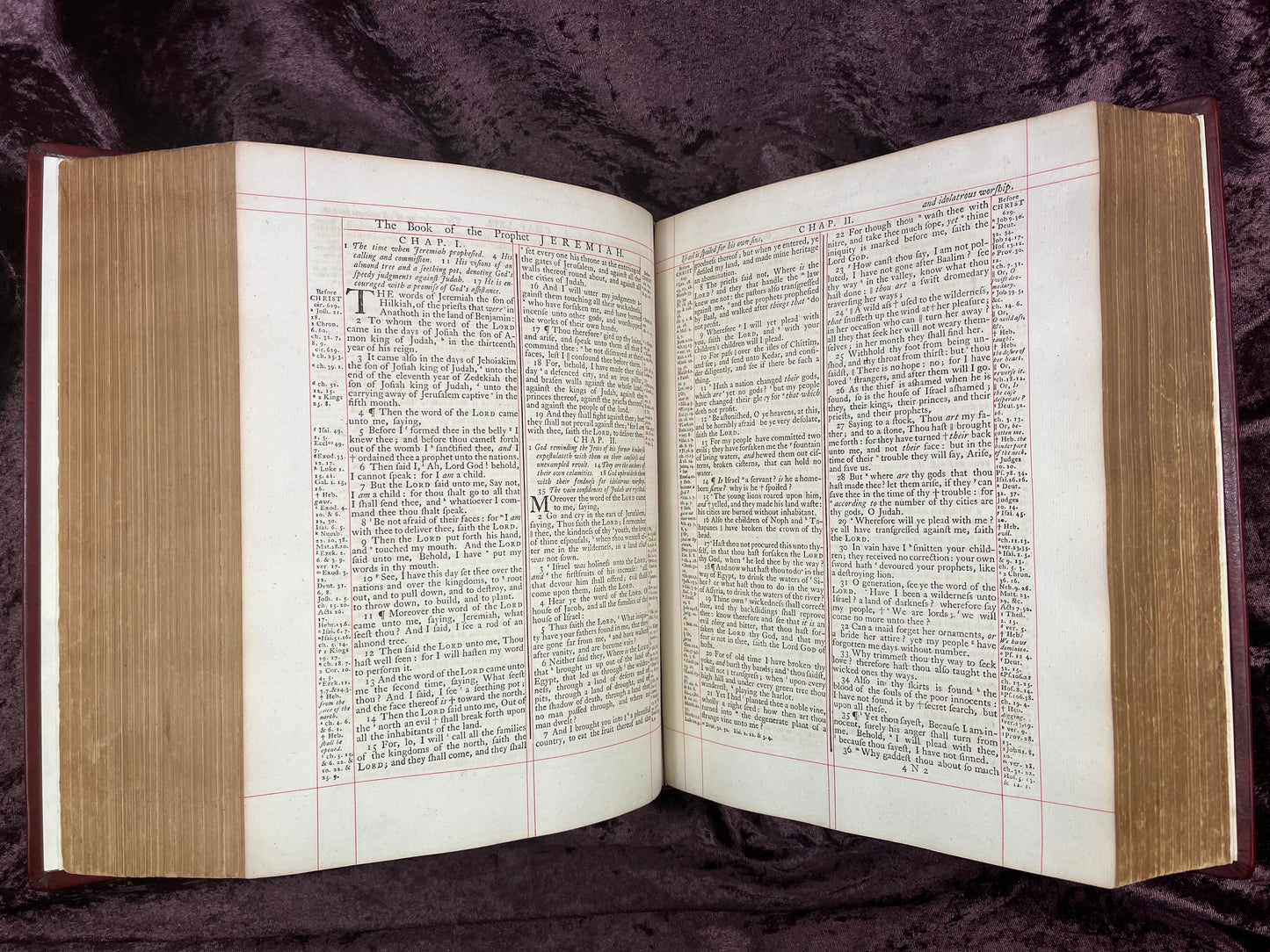 1772 Large Quarto First Edition Second Issue King James Bible Edited By Benjamin Blayney E.T. Rare Books