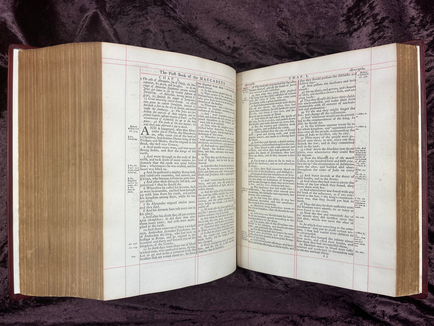 1772 Large Quarto First Edition Second Issue King James Bible Edited By Benjamin Blayney E.T. Rare Books