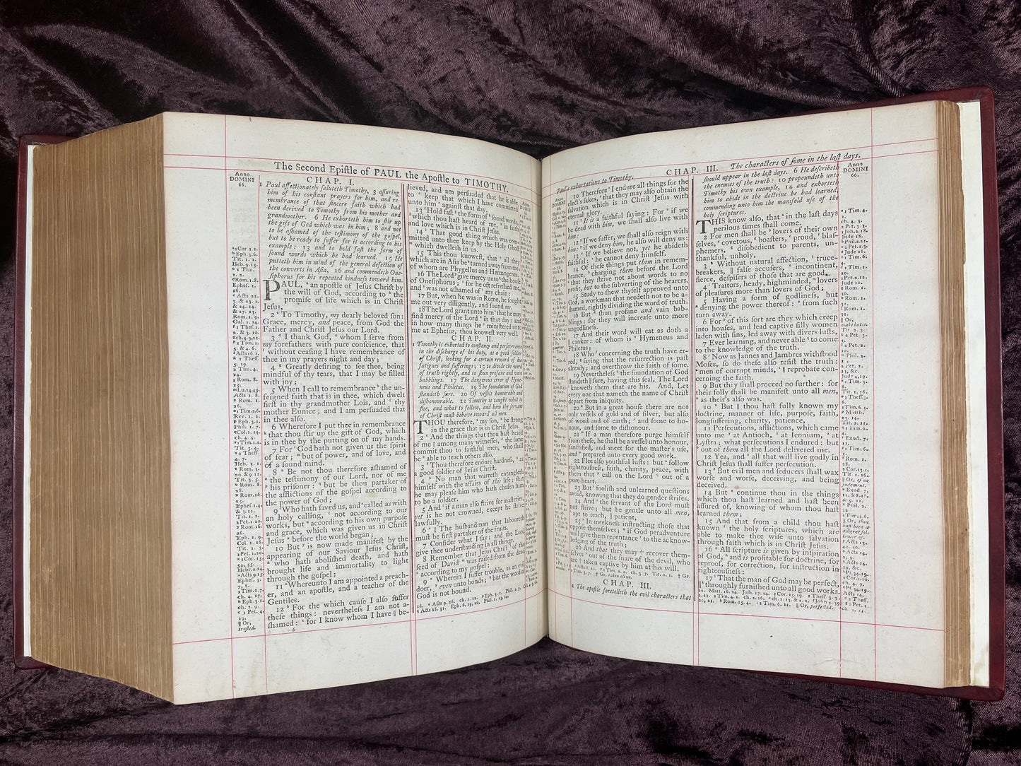 1772 Large Quarto First Edition Second Issue King James Bible Edited By Benjamin Blayney E.T. Rare Books