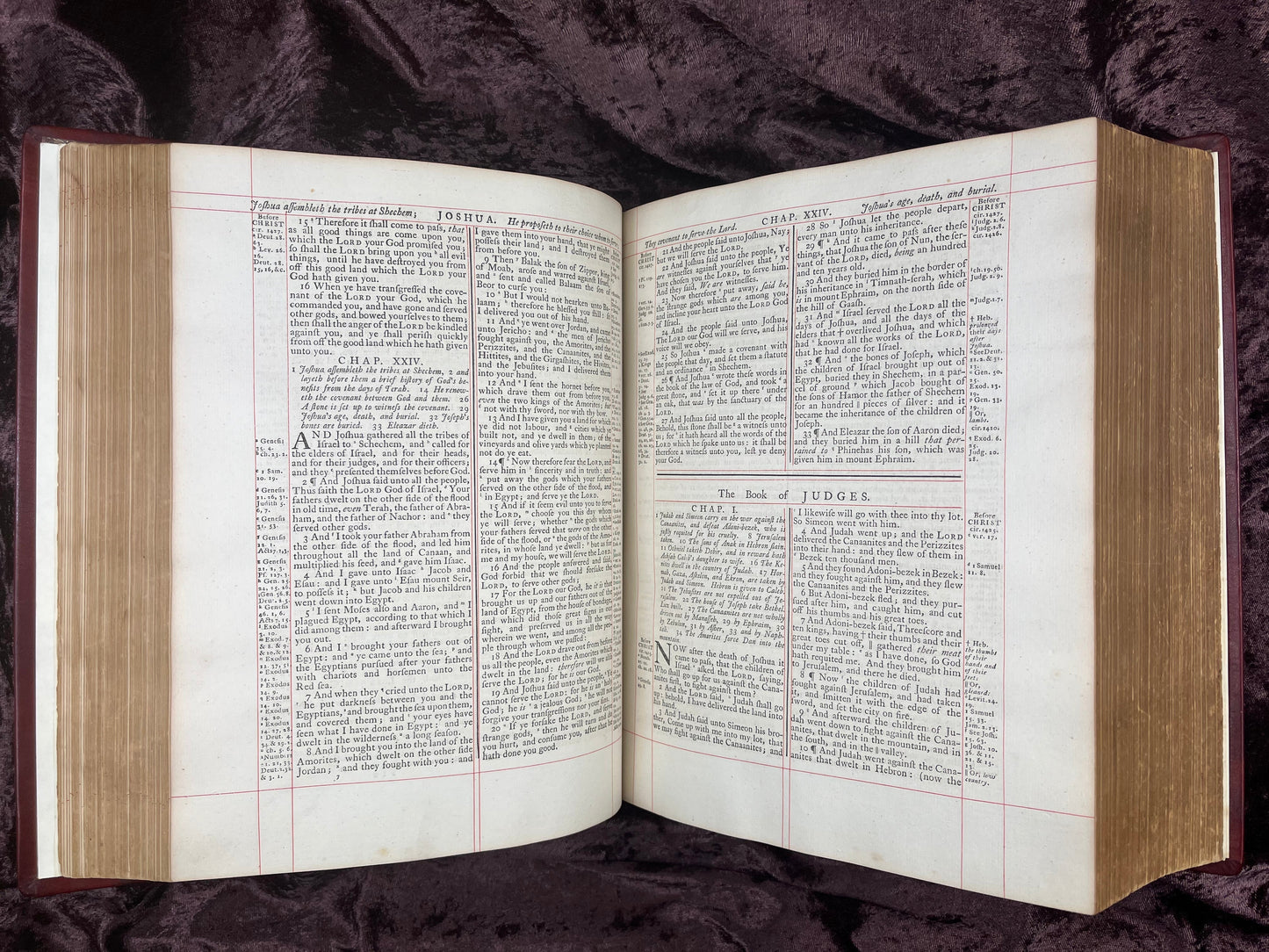 1772 Large Quarto First Edition Second Issue King James Bible Edited By Benjamin Blayney E.T. Rare Books