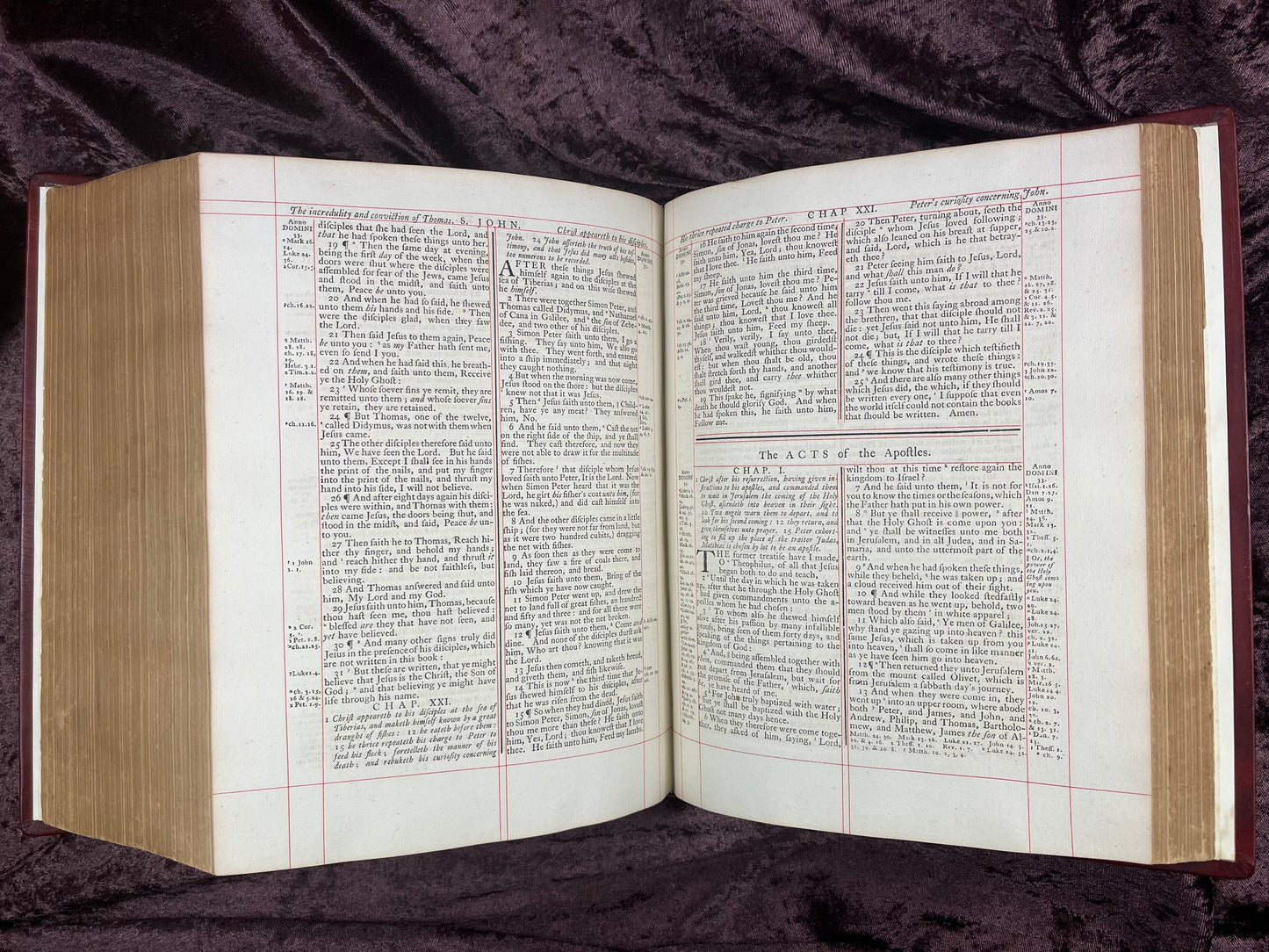 1772 Large Quarto First Edition Second Issue King James Bible Edited By Benjamin Blayney E.T. Rare Books