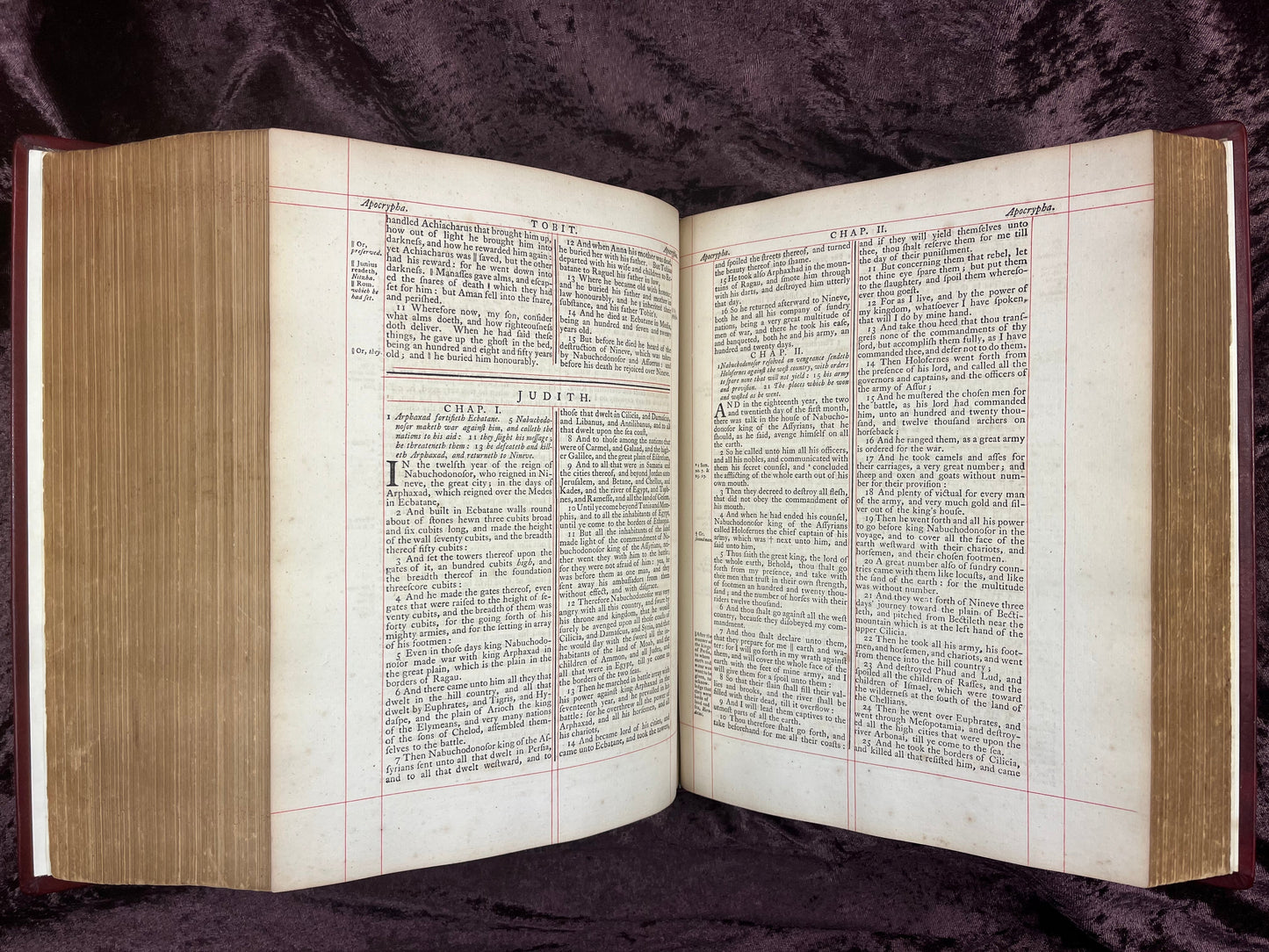 1772 Large Quarto First Edition Second Issue King James Bible Edited By Benjamin Blayney E.T. Rare Books