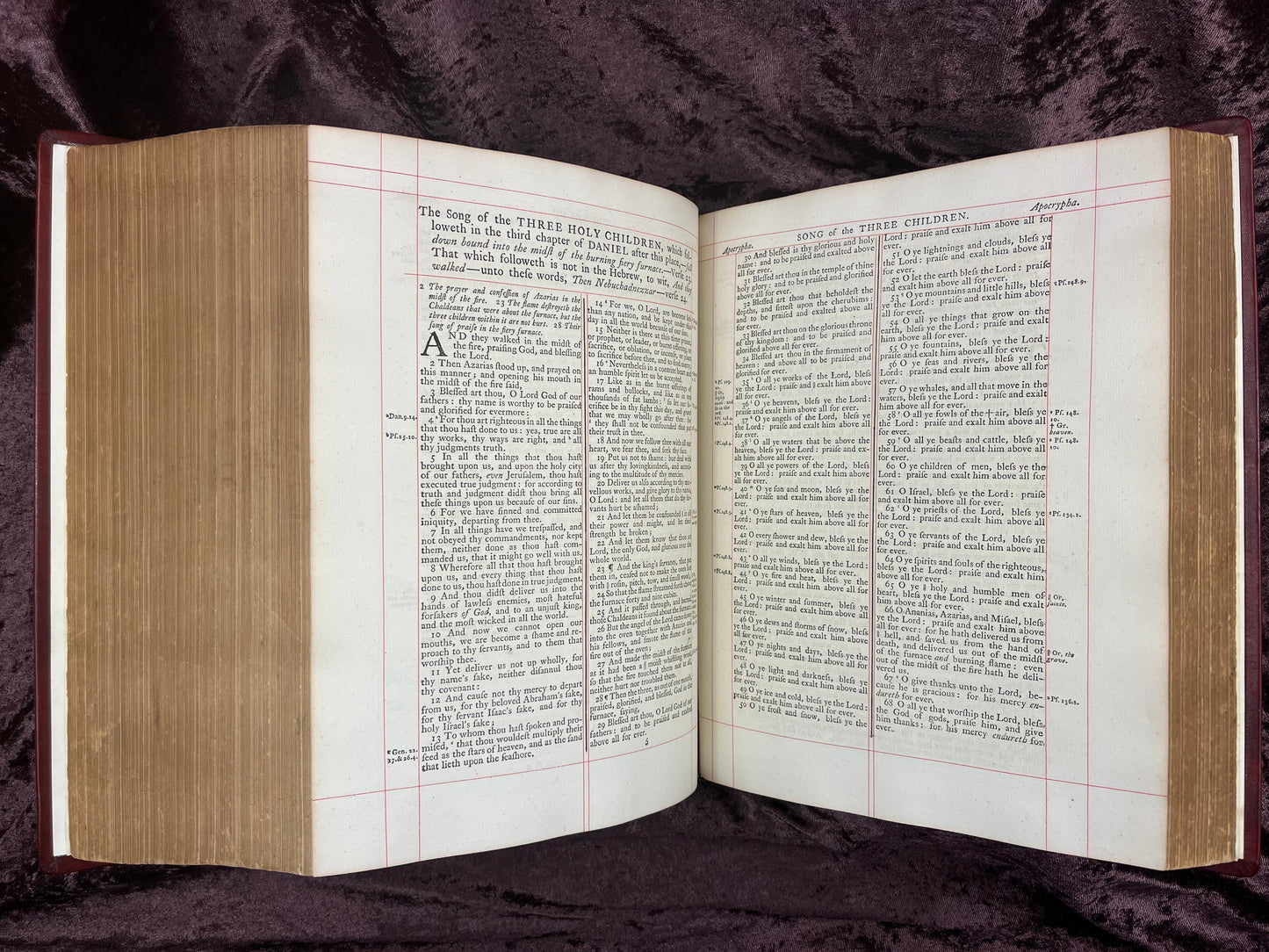 1772 Large Quarto First Edition Second Issue King James Bible Edited By Benjamin Blayney E.T. Rare Books