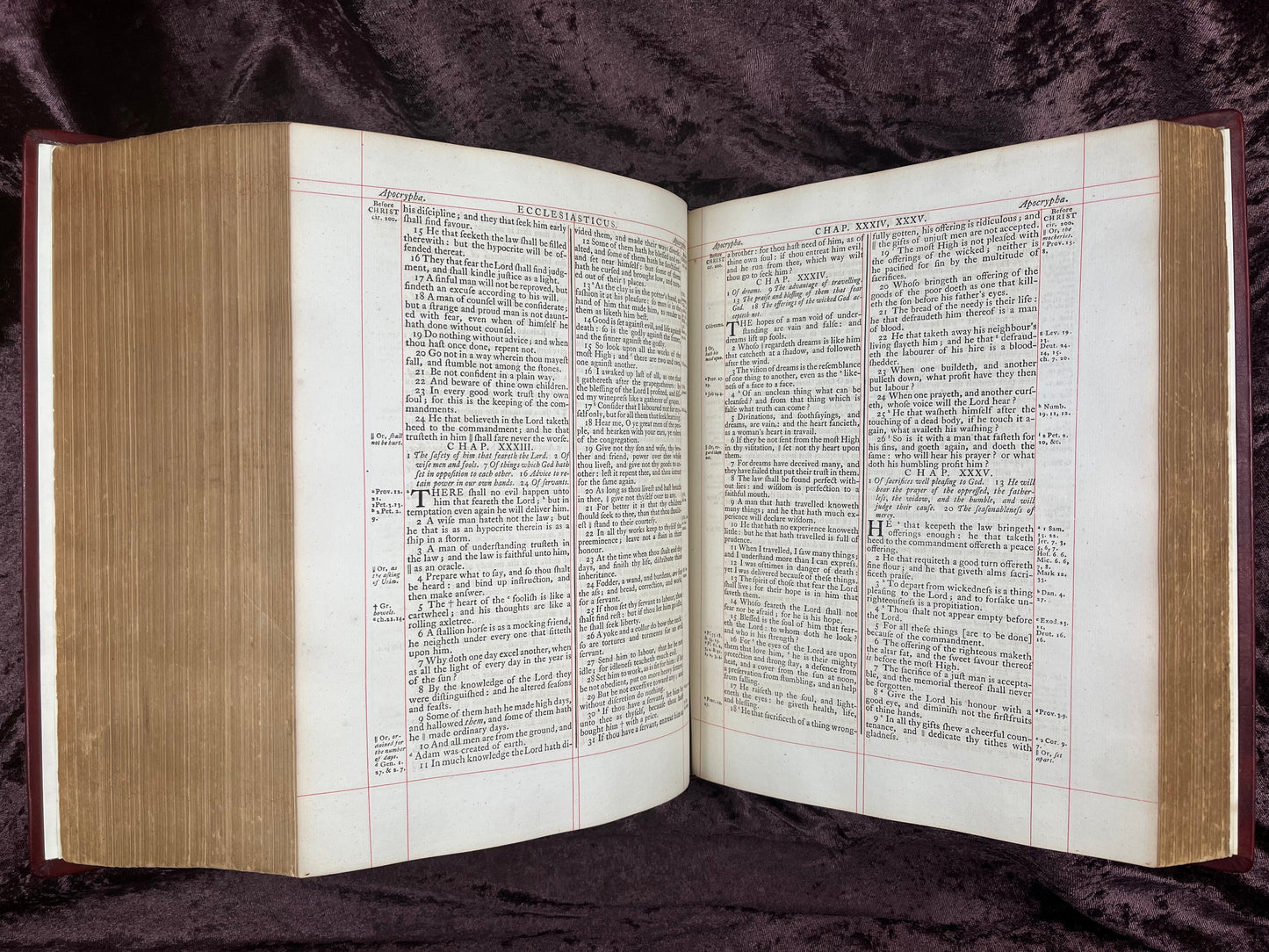 1772 Large Quarto First Edition Second Issue King James Bible Edited By Benjamin Blayney E.T. Rare Books