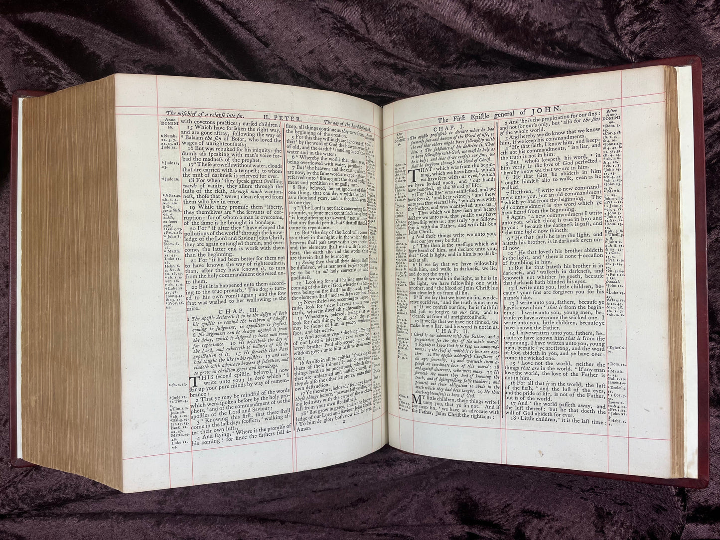 1772 Large Quarto First Edition Second Issue King James Bible Edited By Benjamin Blayney E.T. Rare Books
