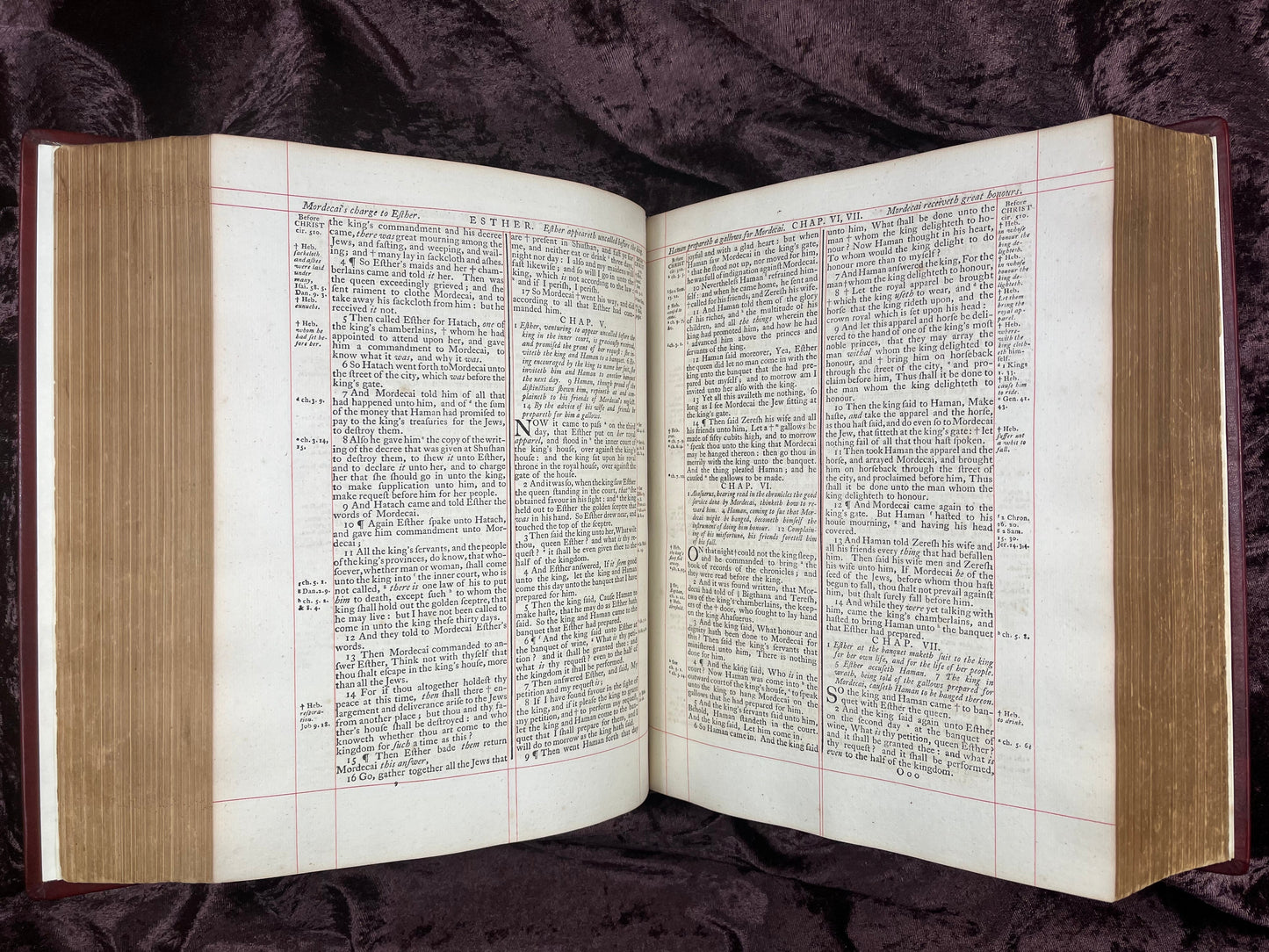 1772 Large Quarto First Edition Second Issue King James Bible Edited By Benjamin Blayney E.T. Rare Books