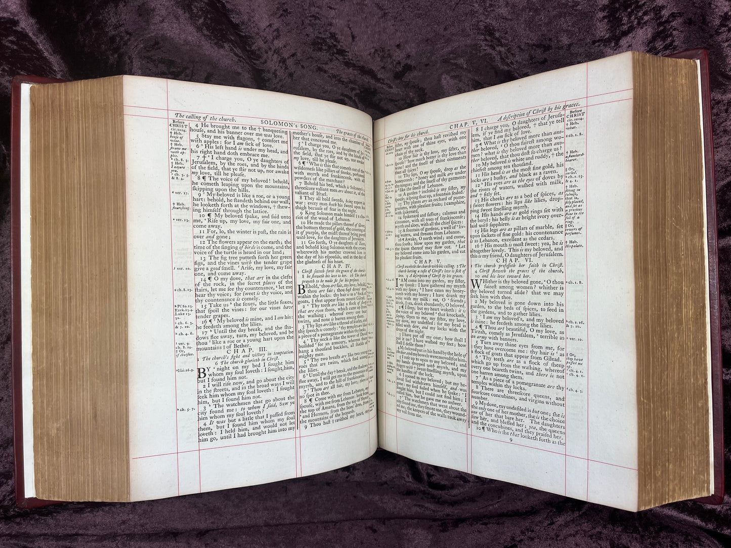 1772 Large Quarto First Edition Second Issue King James Bible Edited By Benjamin Blayney E.T. Rare Books