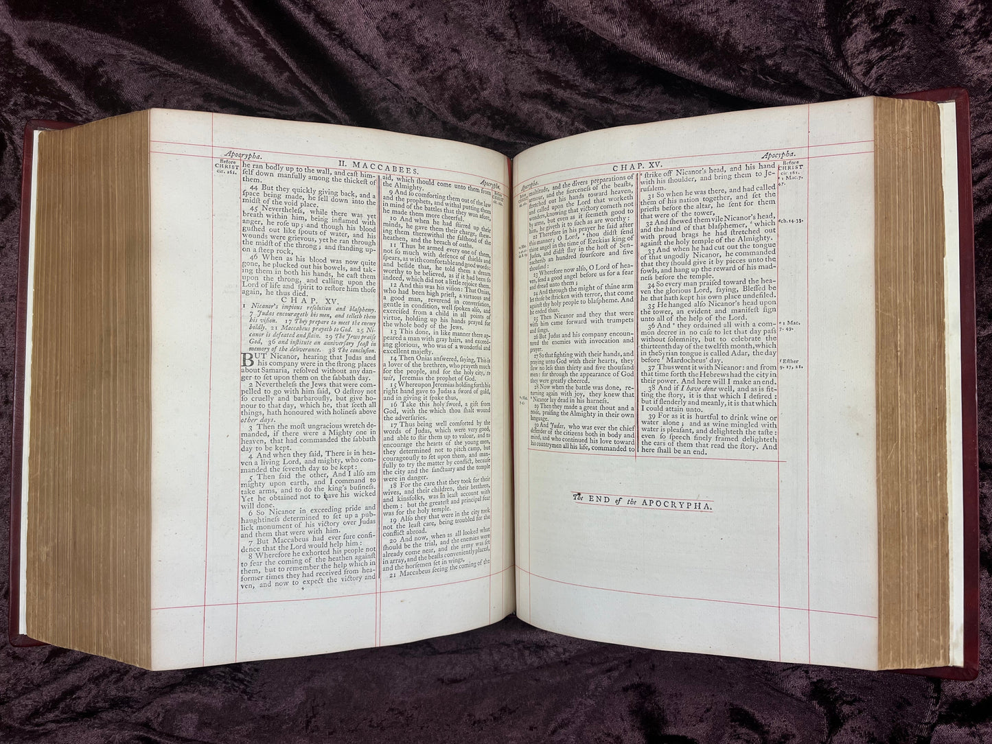 1772 Large Quarto First Edition Second Issue King James Bible Edited By Benjamin Blayney E.T. Rare Books