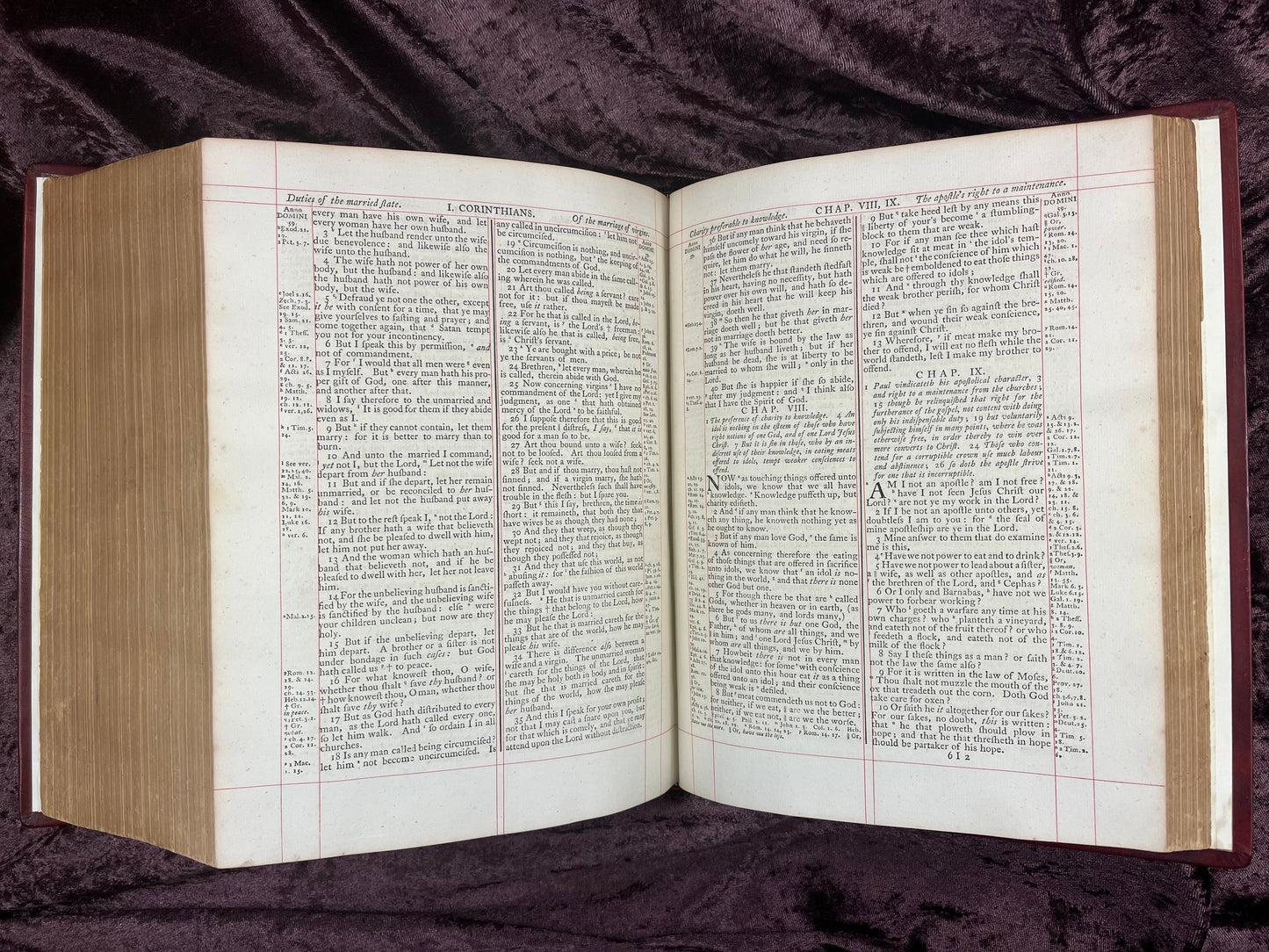 1772 Large Quarto First Edition Second Issue King James Bible Edited By Benjamin Blayney E.T. Rare Books