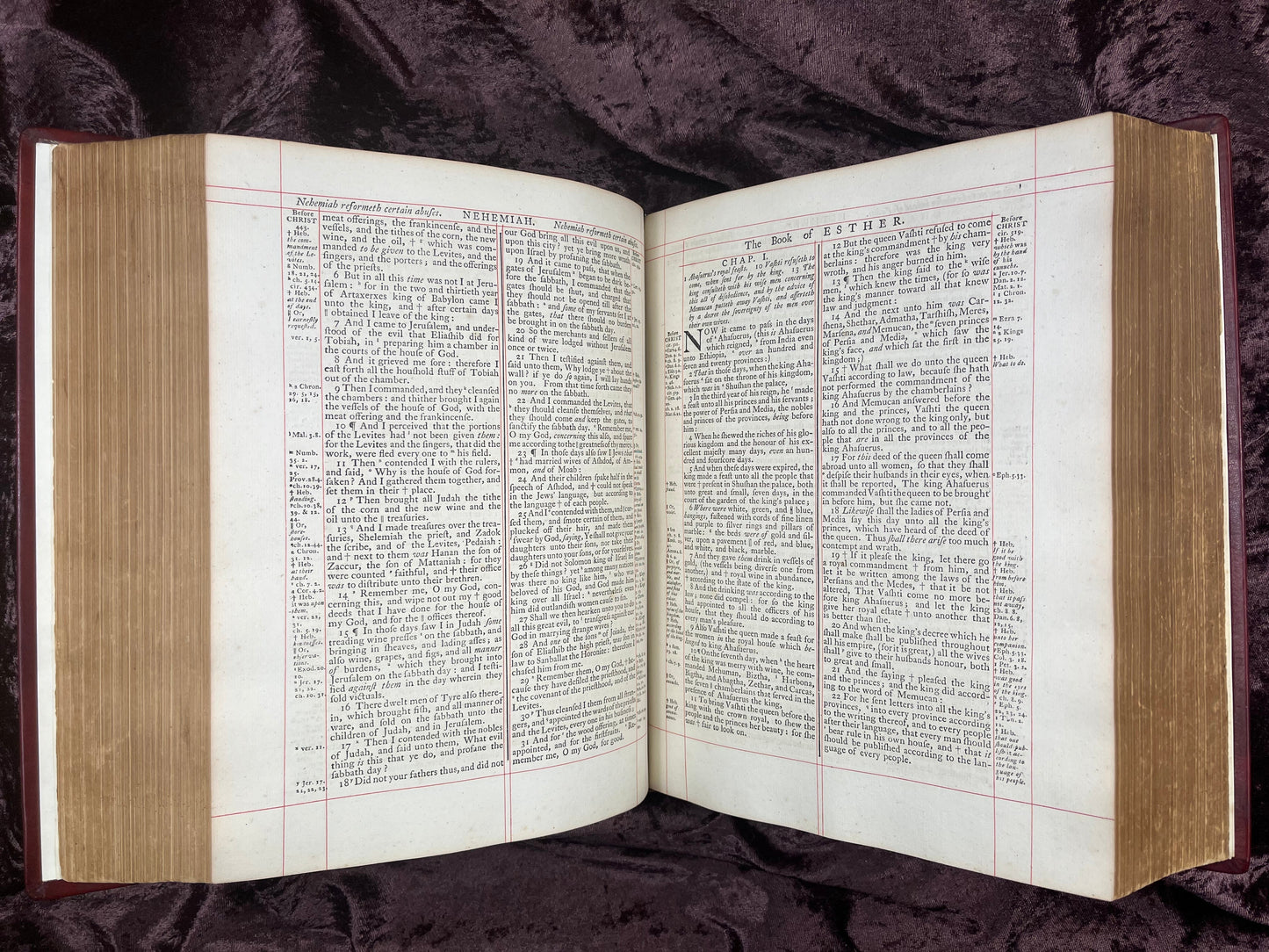 1772 Large Quarto First Edition Second Issue King James Bible Edited By Benjamin Blayney E.T. Rare Books