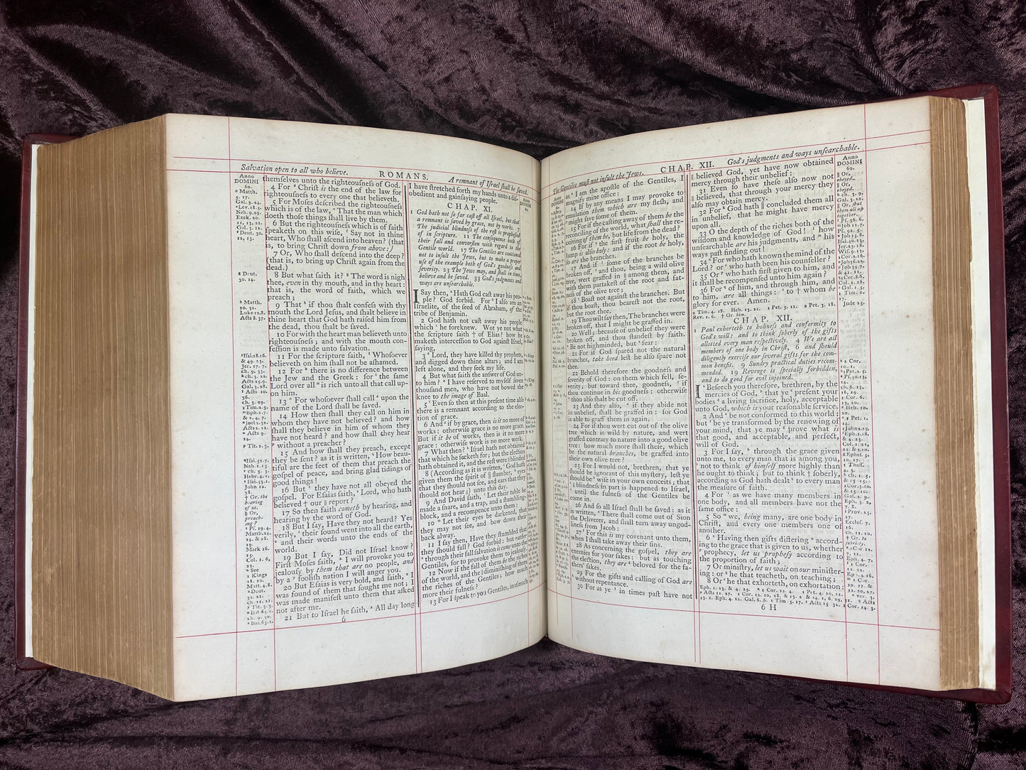 1772 Large Quarto First Edition Second Issue King James Bible Edited By Benjamin Blayney E.T. Rare Books