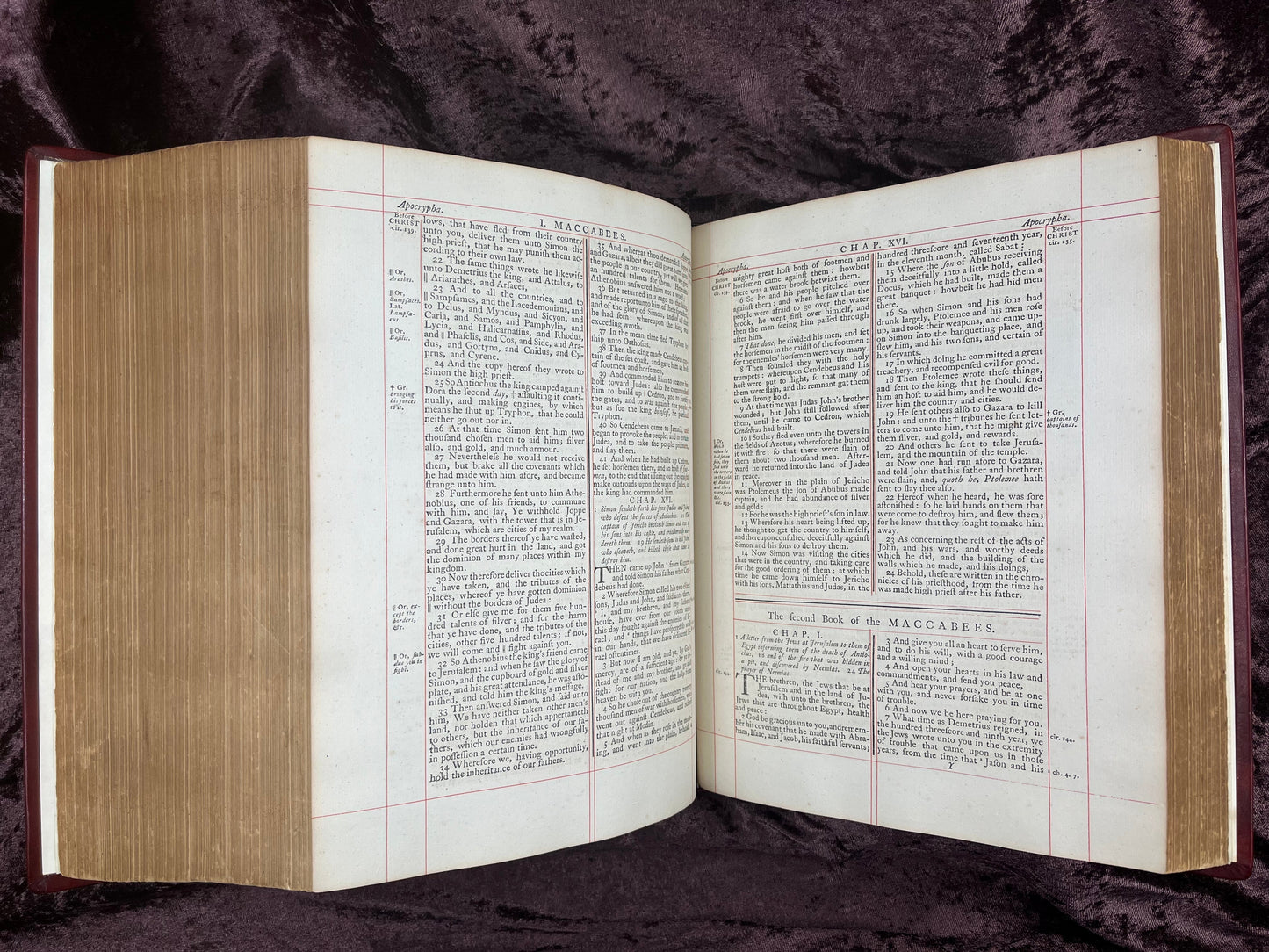 1772 Large Quarto First Edition Second Issue King James Bible Edited By Benjamin Blayney E.T. Rare Books