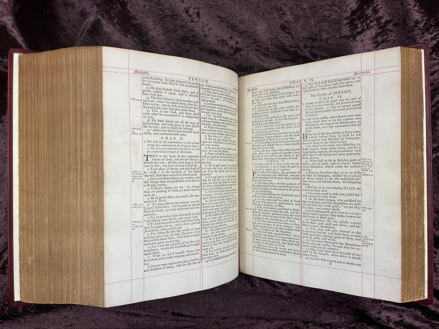 1772 Large Quarto First Edition Second Issue King James Bible Edited By Benjamin Blayney E.T. Rare Books