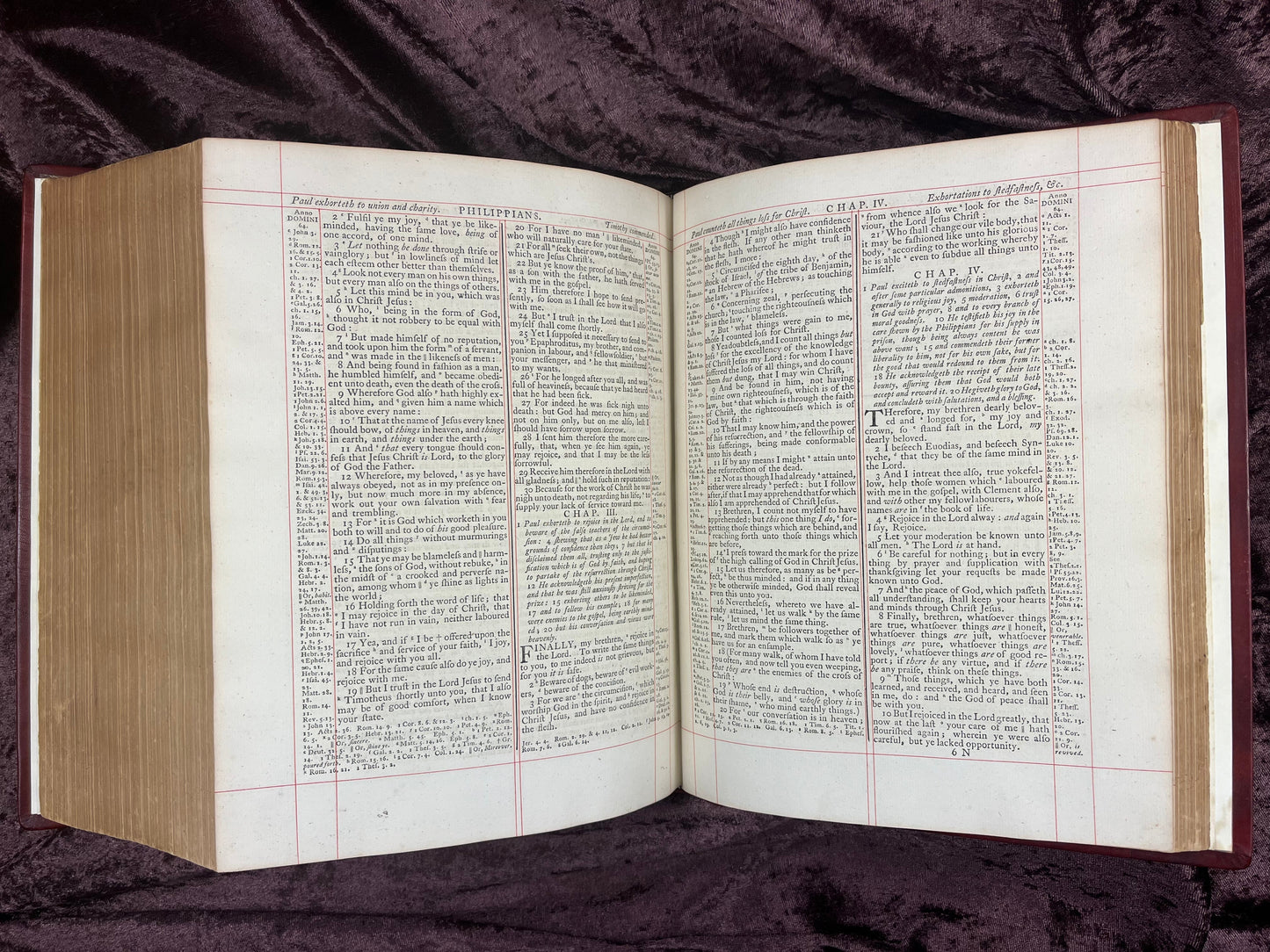 1772 Large Quarto First Edition Second Issue King James Bible Edited By Benjamin Blayney E.T. Rare Books