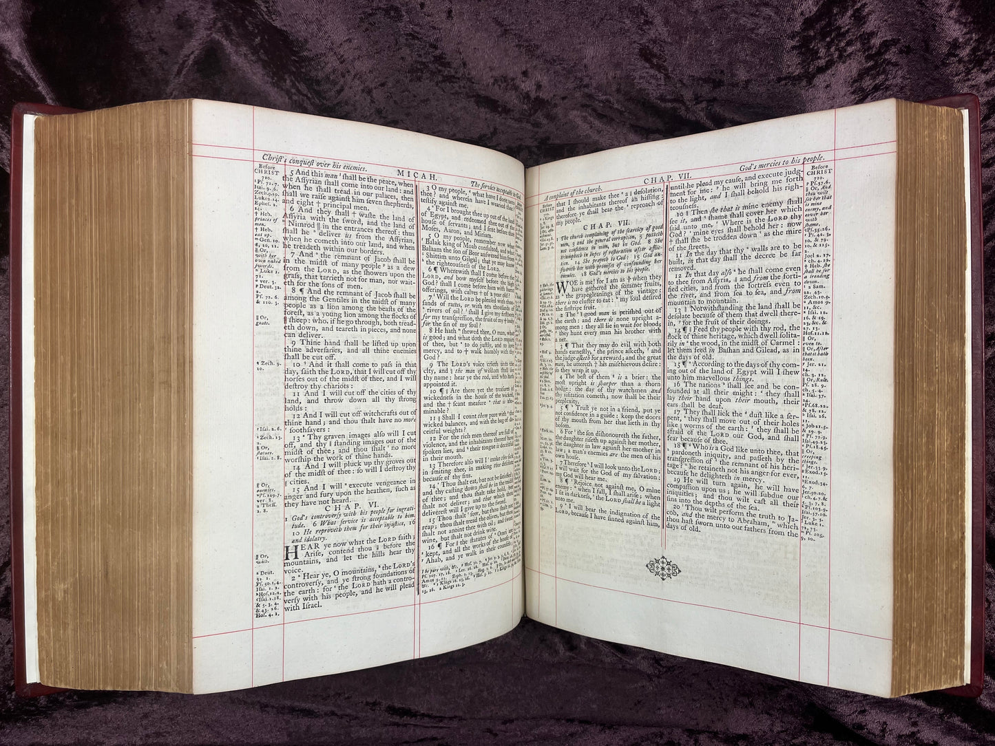 1772 Large Quarto First Edition Second Issue King James Bible Edited By Benjamin Blayney E.T. Rare Books