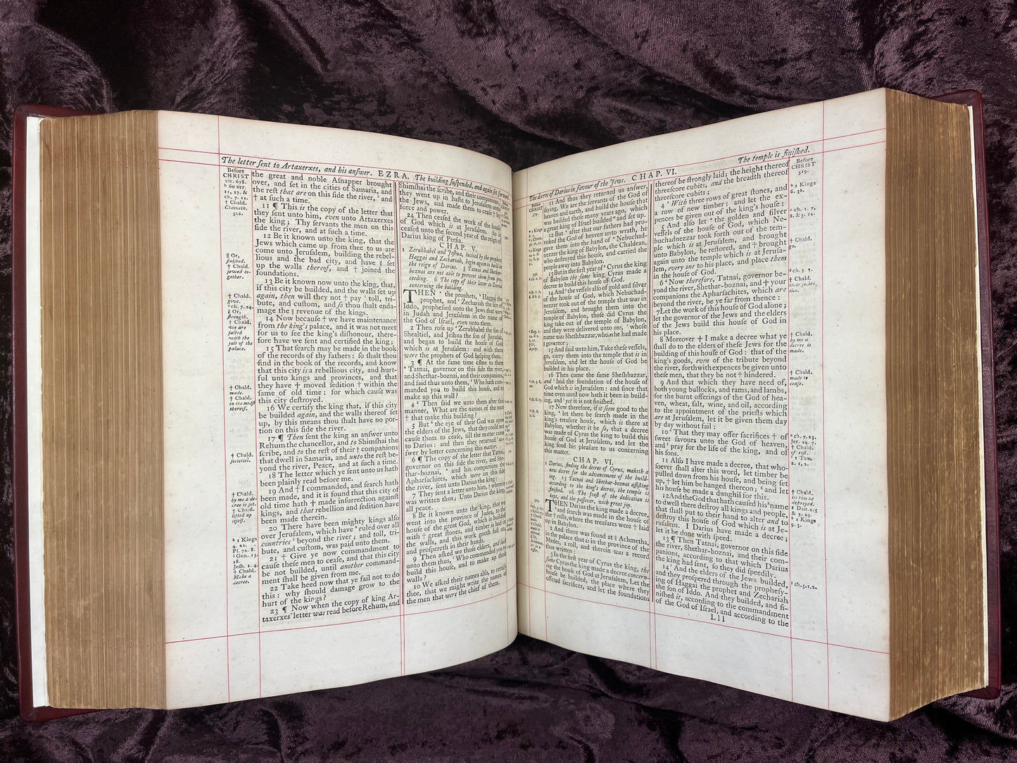 1772 Large Quarto First Edition Second Issue King James Bible Edited By Benjamin Blayney E.T. Rare Books