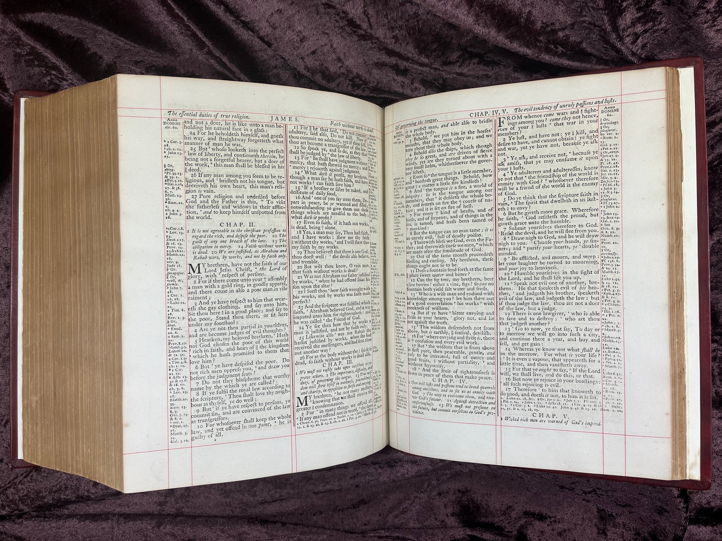 1772 Large Quarto First Edition Second Issue King James Bible Edited By Benjamin Blayney E.T. Rare Books