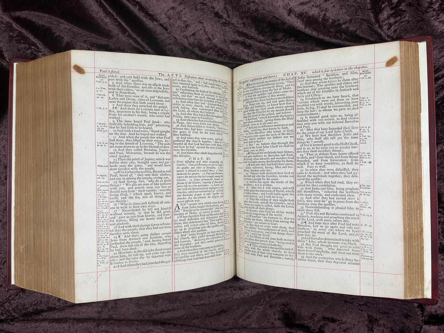 1772 Large Quarto First Edition Second Issue King James Bible Edited By Benjamin Blayney E.T. Rare Books