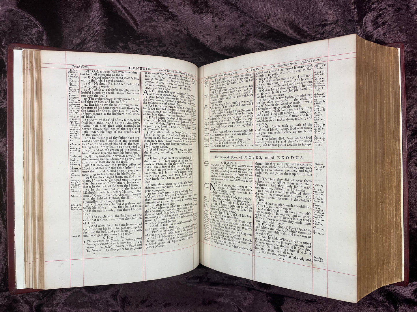 1772 Large Quarto First Edition Second Issue King James Bible Edited By Benjamin Blayney E.T. Rare Books