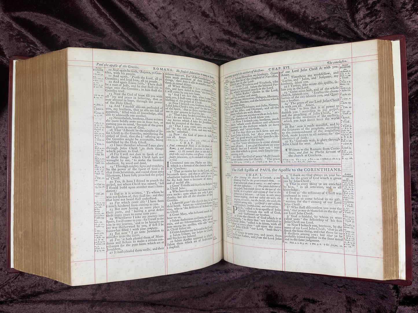 1772 Large Quarto First Edition Second Issue King James Bible Edited By Benjamin Blayney E.T. Rare Books