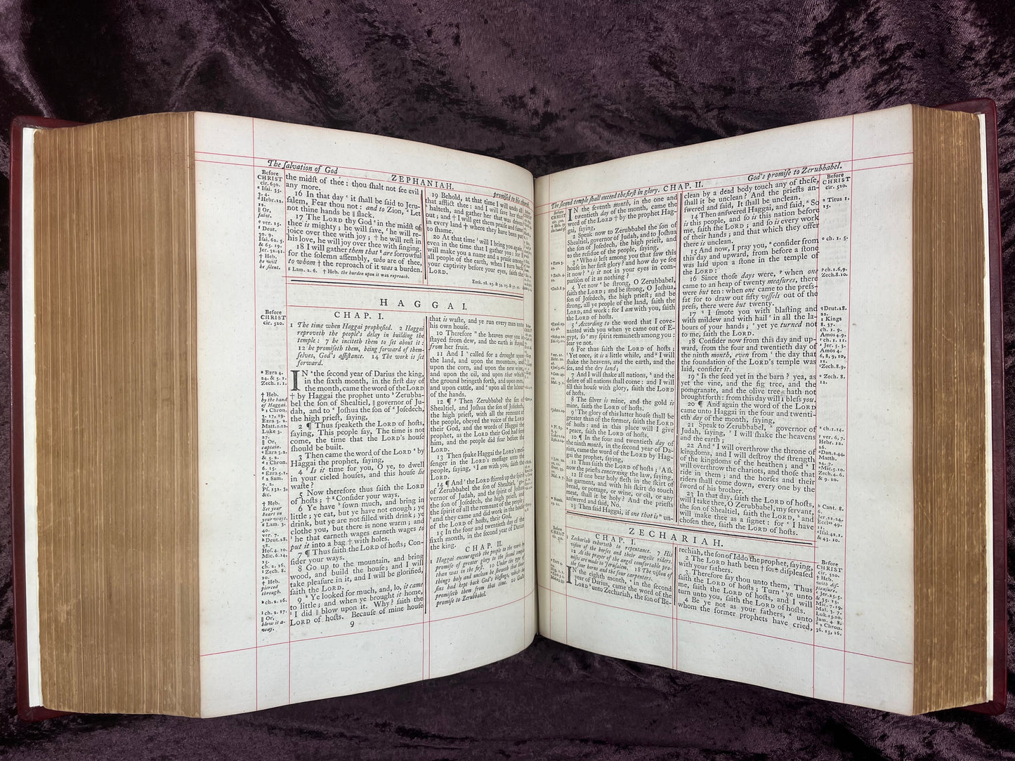 1772 Large Quarto First Edition Second Issue King James Bible Edited By Benjamin Blayney E.T. Rare Books