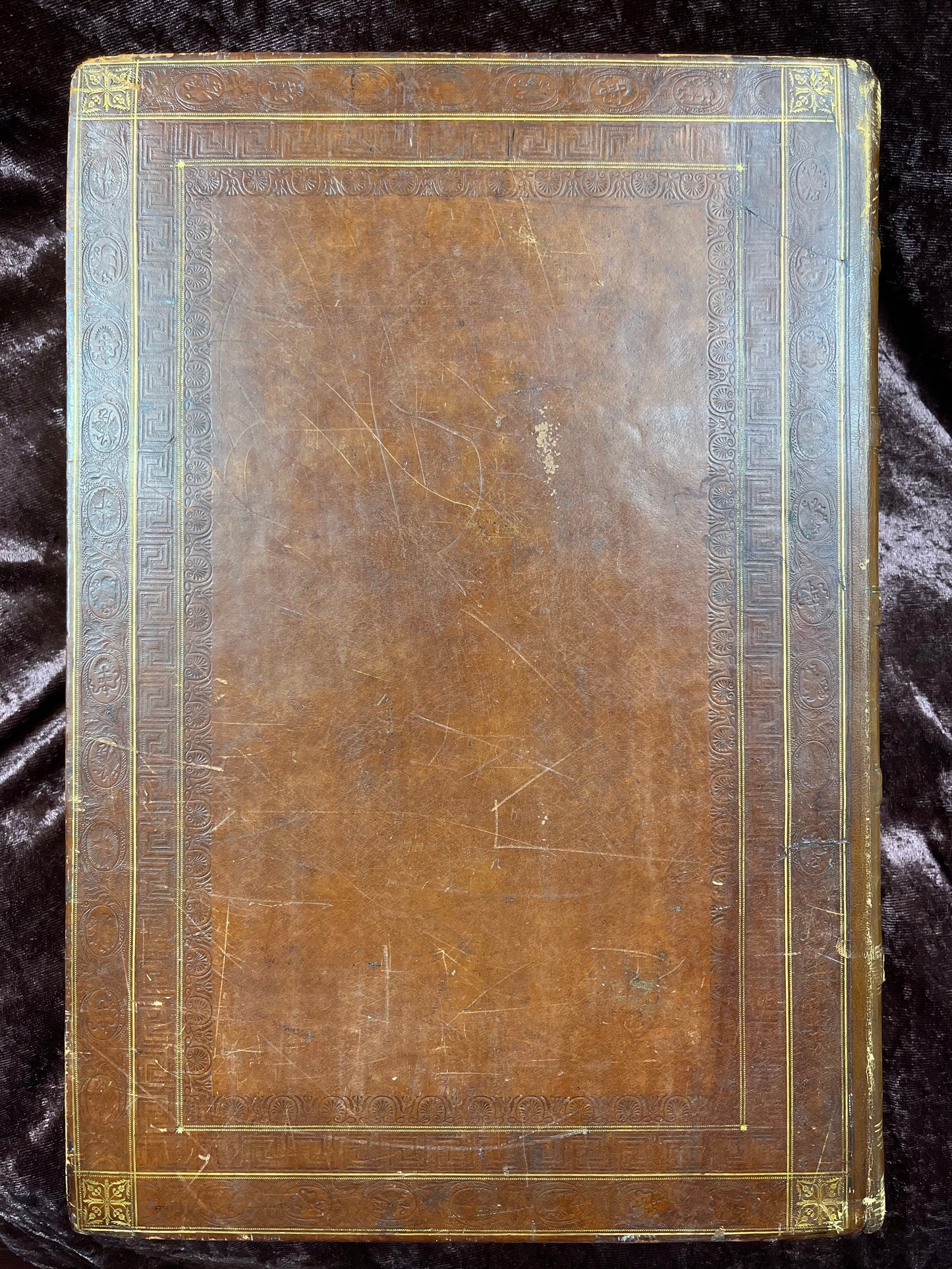 1751 Folio First Edition King James Bible Printed By Thomas Baskett-Bound With 16 Extra Illustrations And Was Once Owned By George Barclay Of Burford Lodge