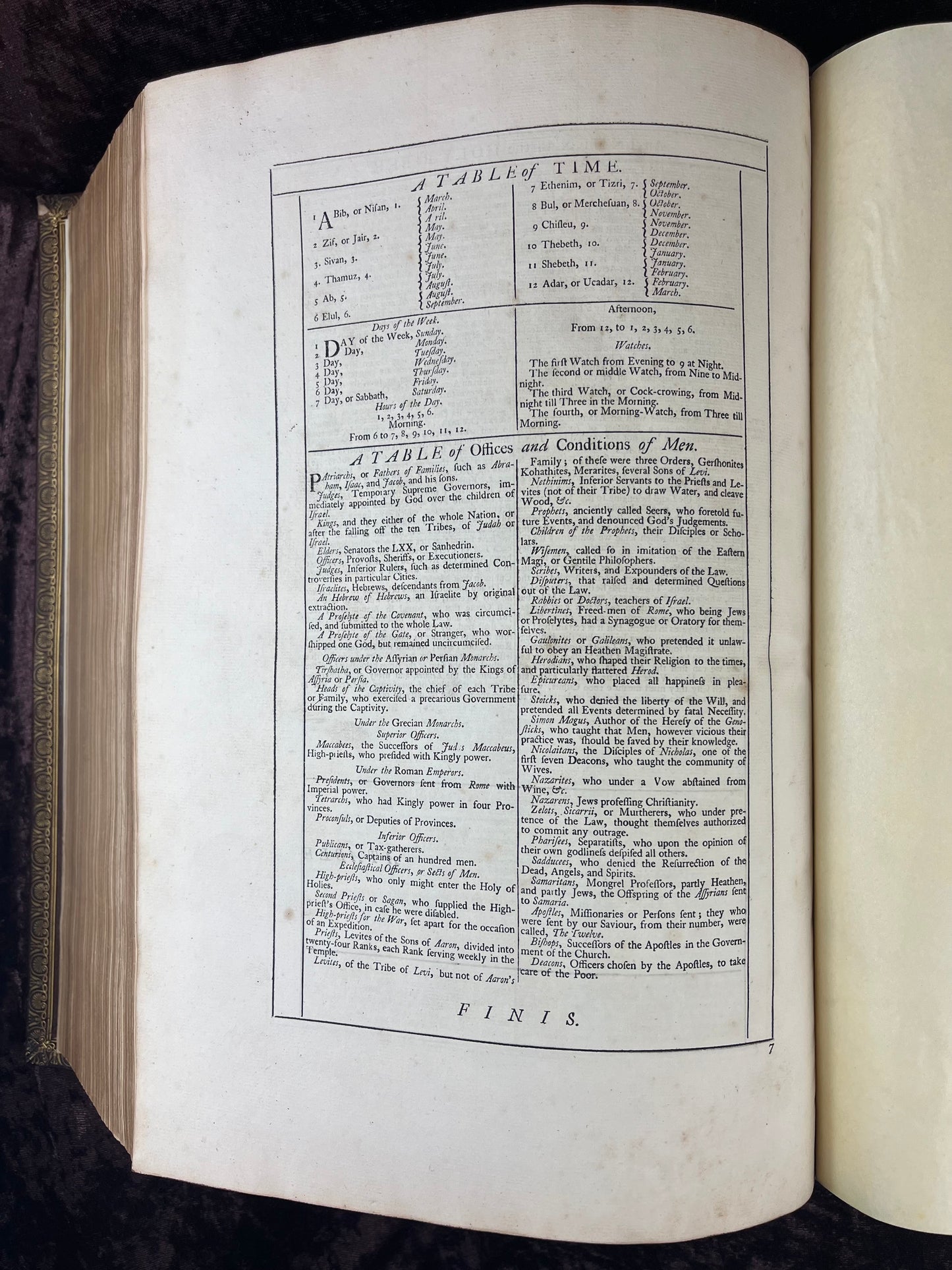 1751 Folio First Edition King James Bible Printed By Thomas Baskett-Bound With 16 Extra Illustrations And Was Once Owned By George Barclay Of Burford Lodge