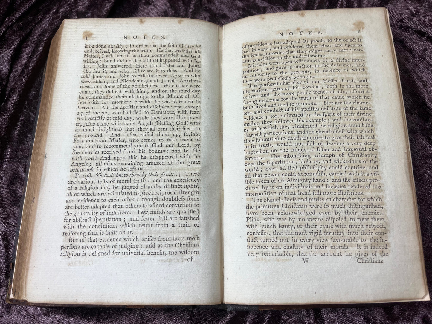 1793 Octavo First American Edition Sermons Preached Before The University Of Oxford By Joseph White And Printed At Boston By William Greenough