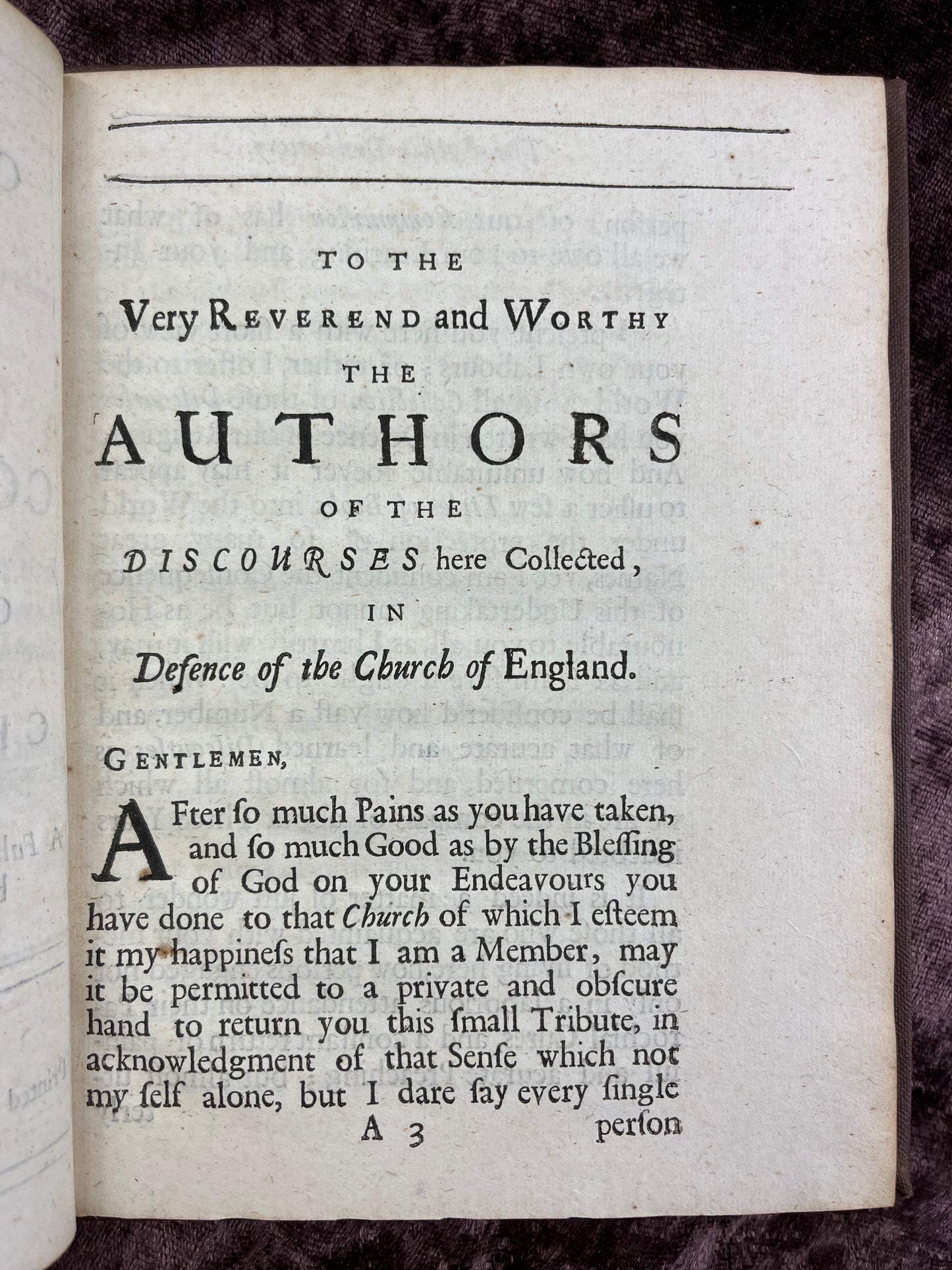 1688 Quarto First Edition Pamphlet A Continuation Of The Present State Of The Controversy Between The Church Of England And The Church Of Rome By William Wake Printed For Richard Chiswell