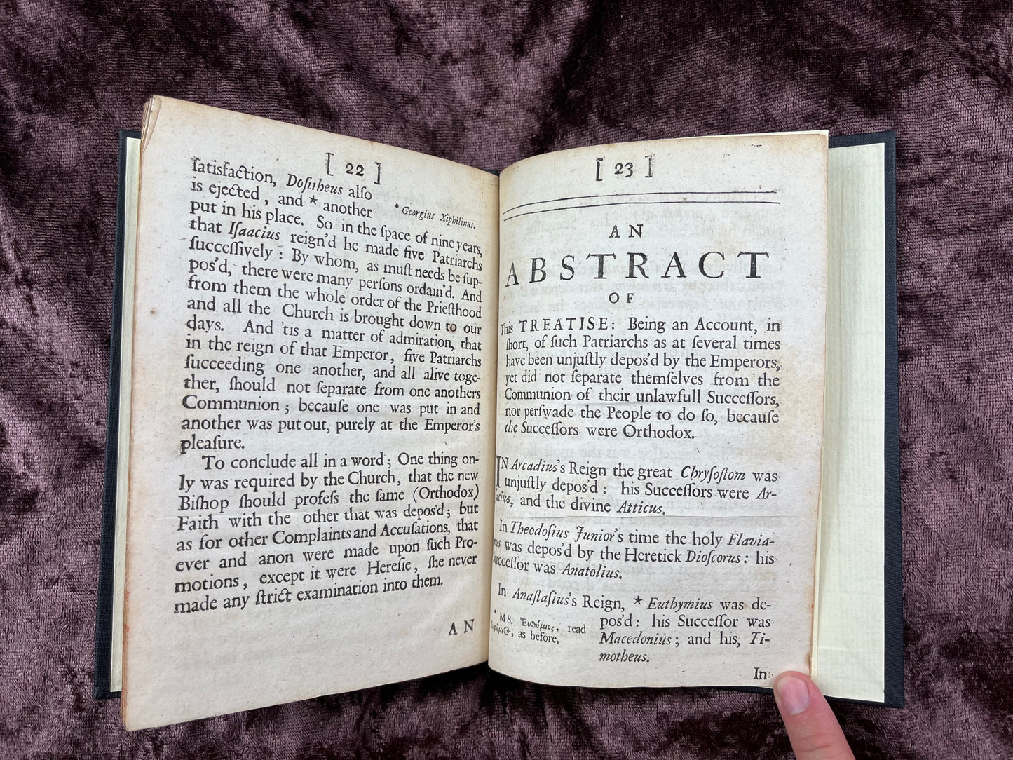 1691 Quarto Pamphlet The Unreasonableness Of A Separation From The New Bishops Or A Treatise Out Of Ecclesiastical History By Humfrey Hody