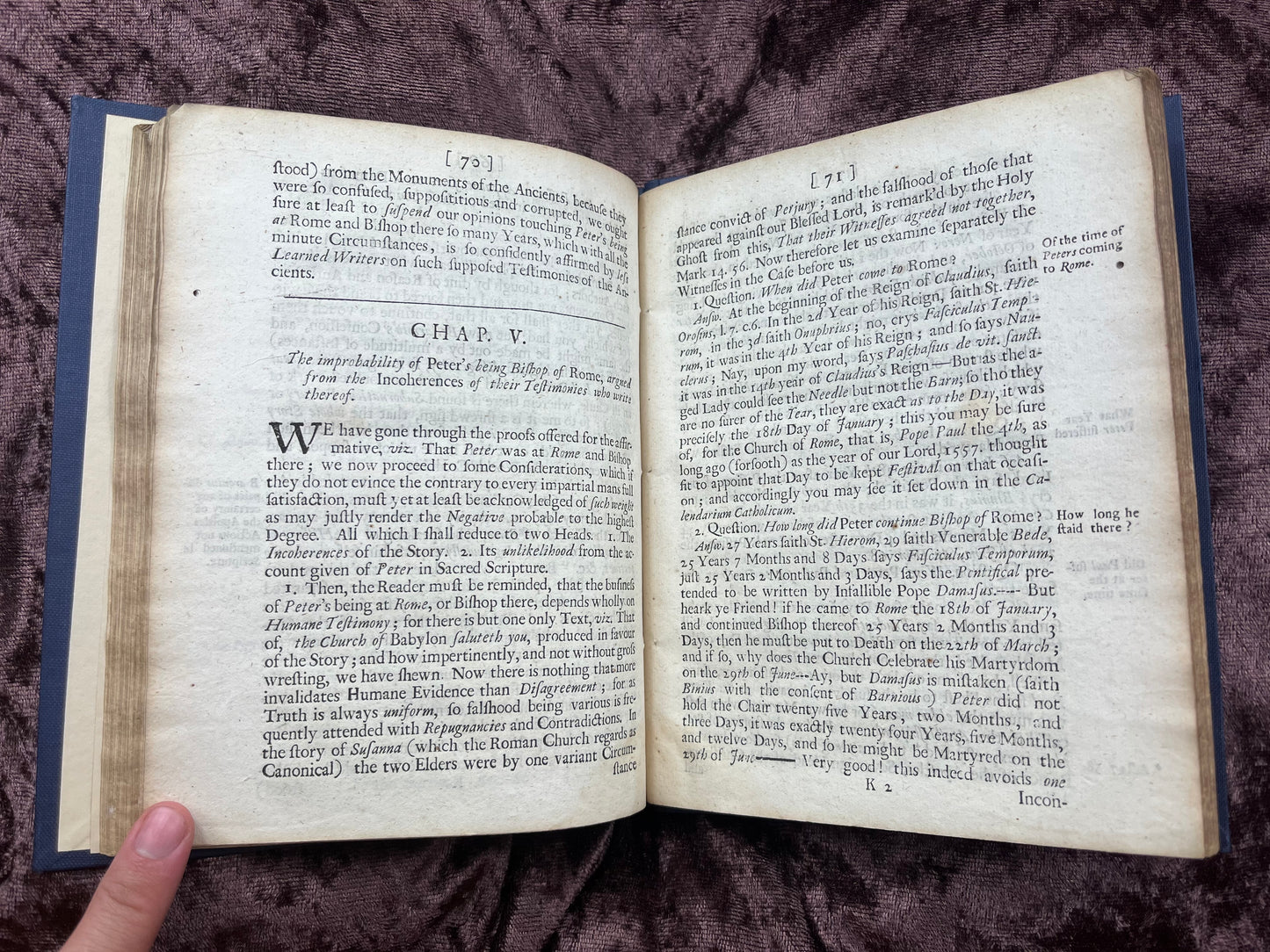 1687 Quarto Pamphlets A Modest Enquiry And Of The Authority Of Councils By C. Hutchinson And William Clagett