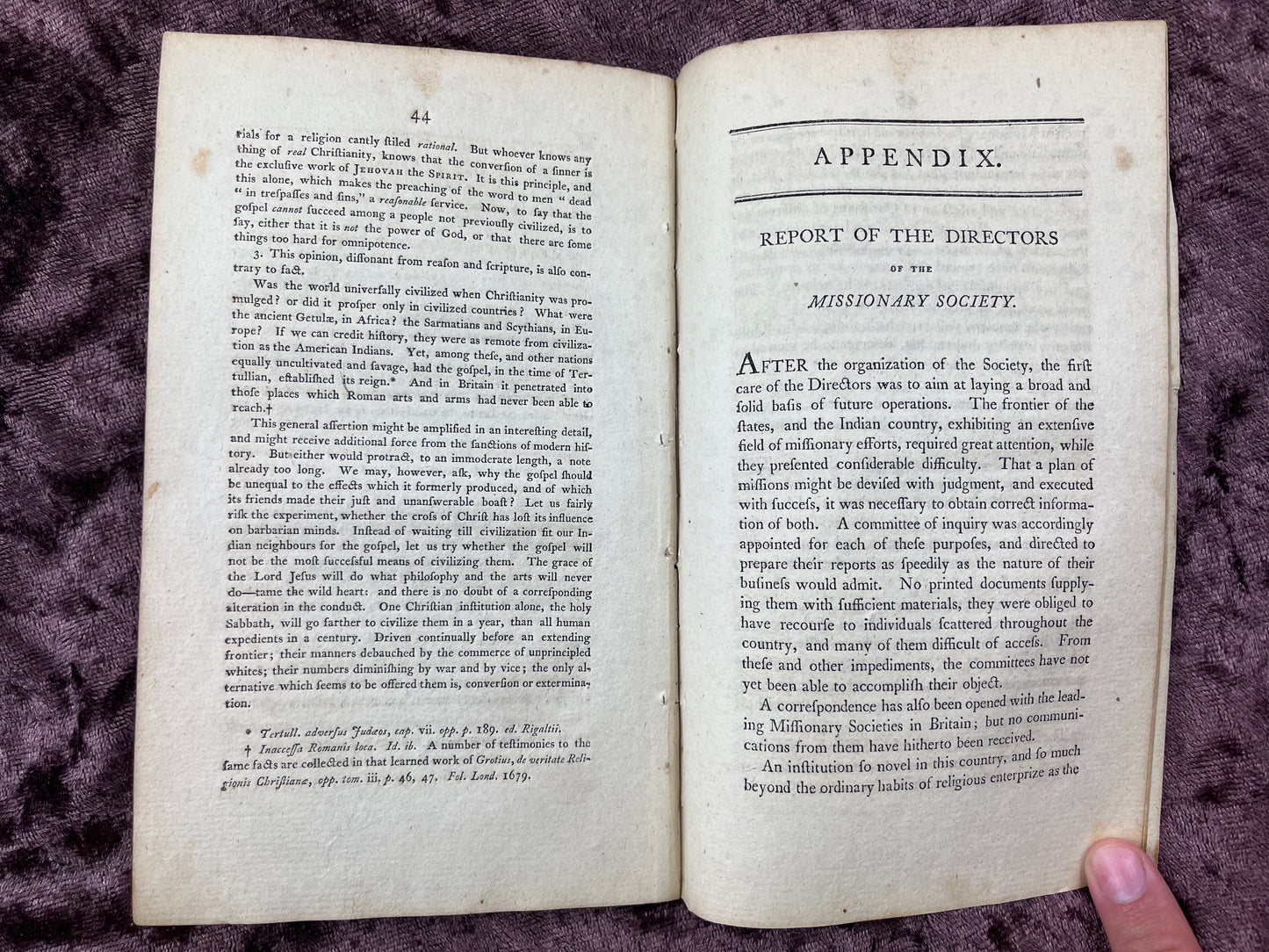 1797 Octavo First Edition Pamphlet Hope For The Heathen Sermon Preached In The Old Presbyterian Church Before The New York Missionary Society At Their Annual Meeting By John M. Mason