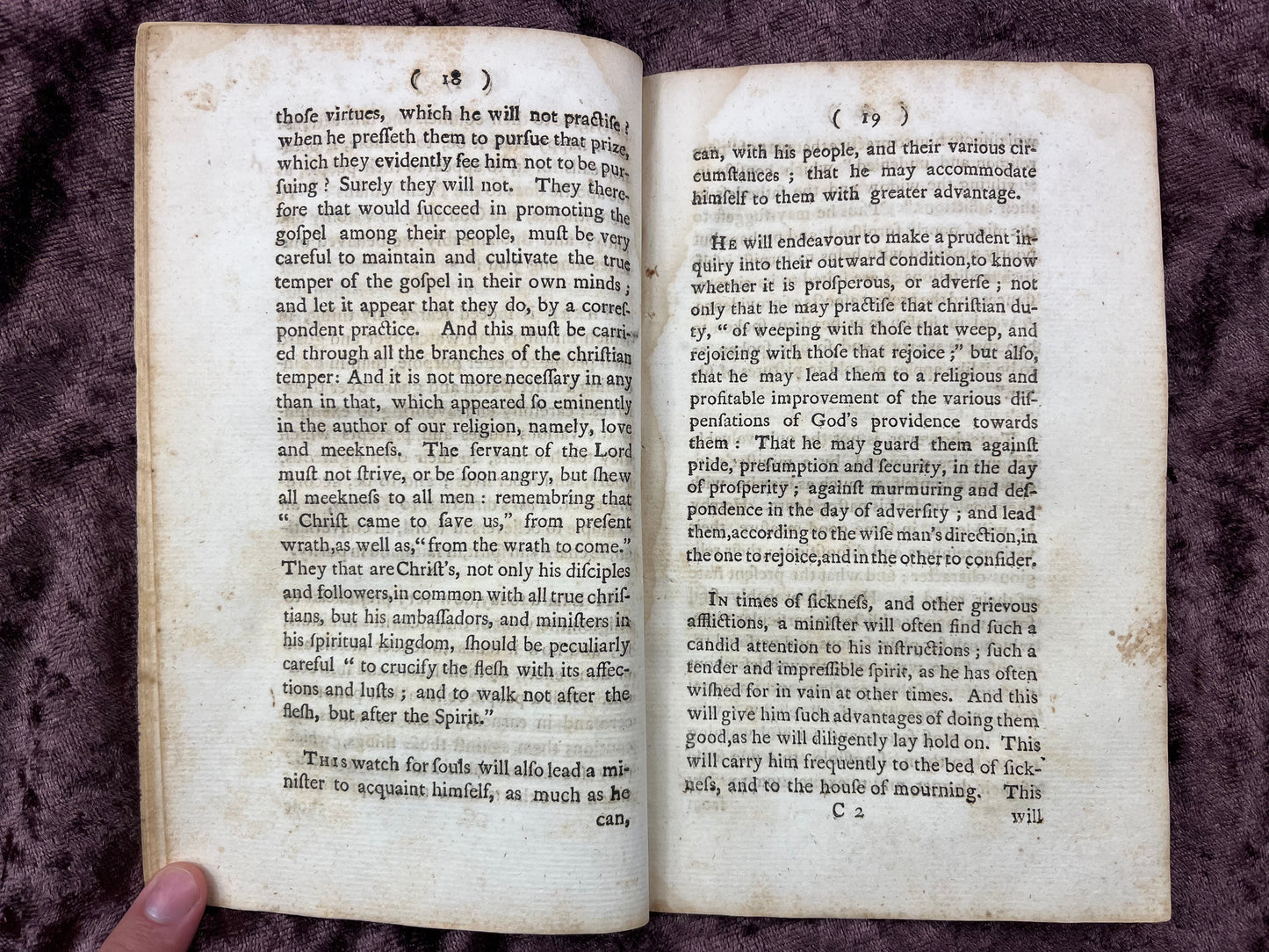1764 Octavo Pamphlet Sermon Preached At The Ordination Of Reverend Mr. Edward Brooks To The Pastoral Care Of The Church In North Yarmouth By Jason Haven