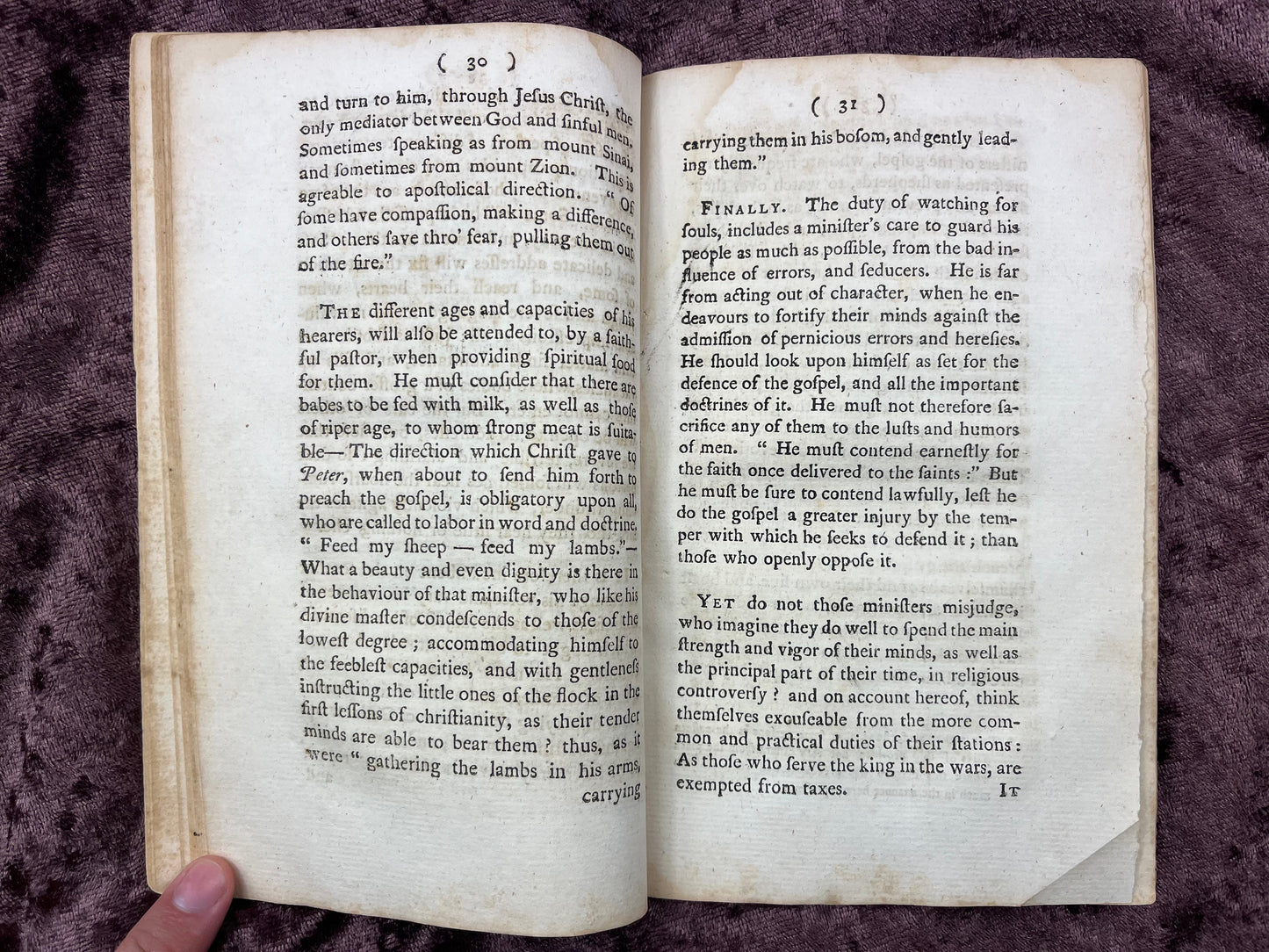1764 Octavo Pamphlet Sermon Preached At The Ordination Of Reverend Mr. Edward Brooks To The Pastoral Care Of The Church In North Yarmouth By Jason Haven