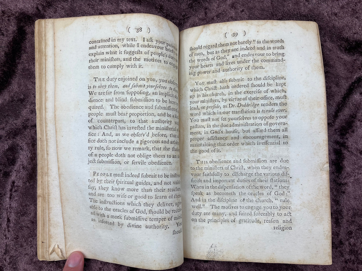 1764 Octavo Pamphlet Sermon Preached At The Ordination Of Reverend Mr. Edward Brooks To The Pastoral Care Of The Church In North Yarmouth By Jason Haven