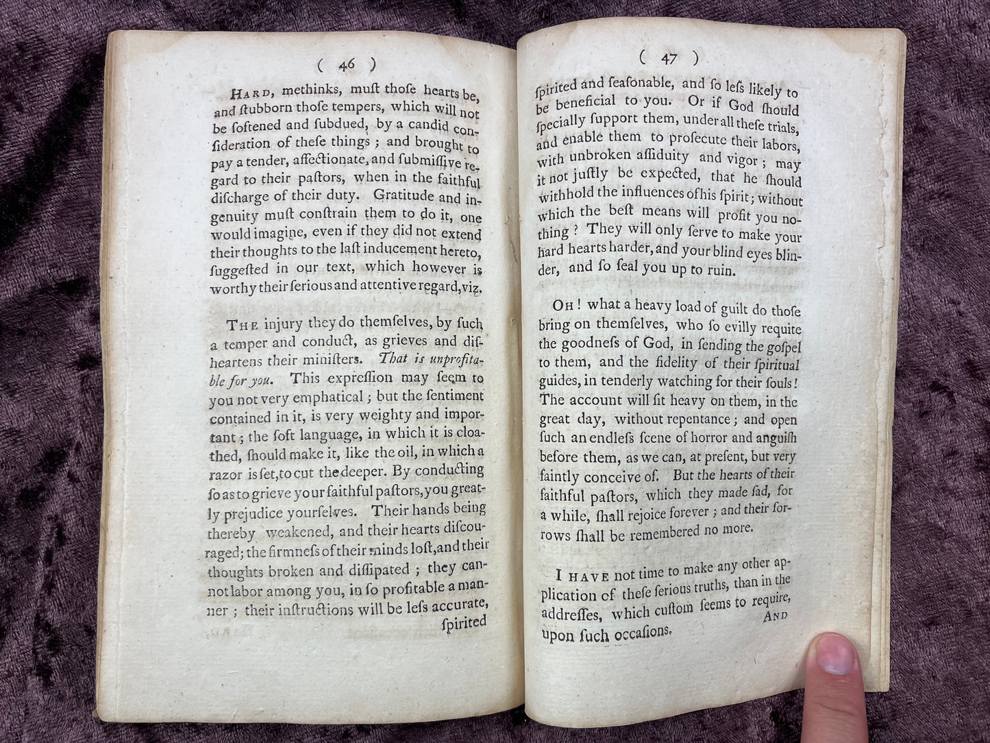 1764 Octavo Pamphlet Sermon Preached At The Ordination Of Reverend Mr. Edward Brooks To The Pastoral Care Of The Church In North Yarmouth By Jason Haven