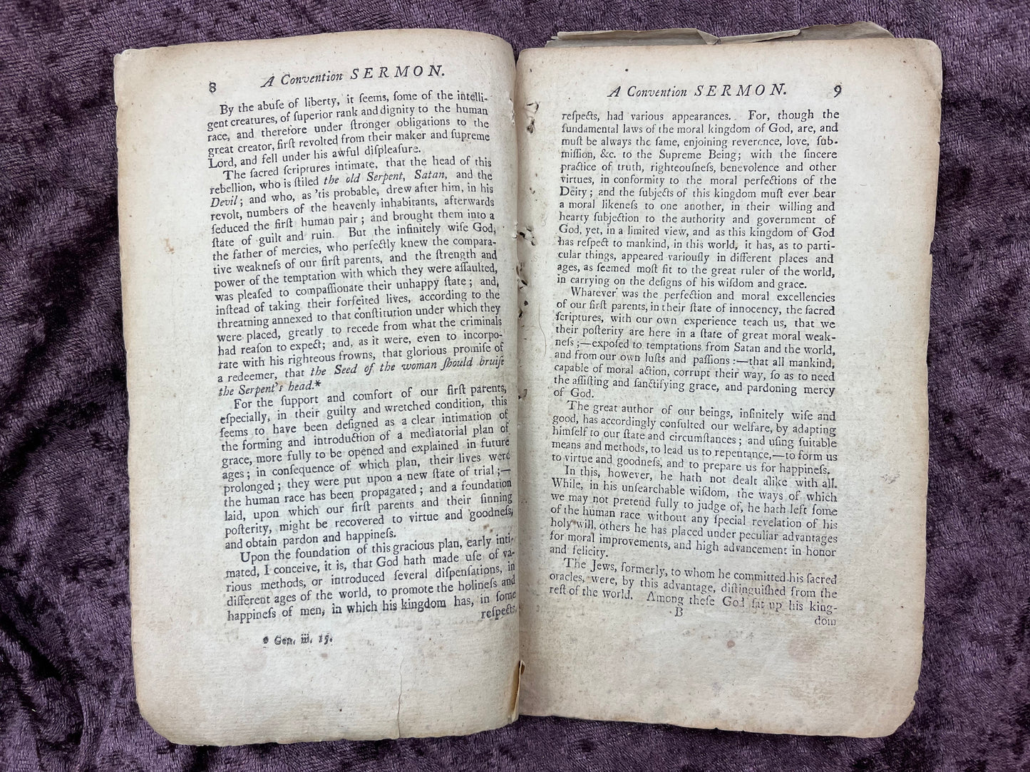 1768 Octavo First Edition Pamphlet Ministers Considered As Fellow Workers, Who Should Be Comforters To Each Other, In The Kingdom Of God By John Tucker