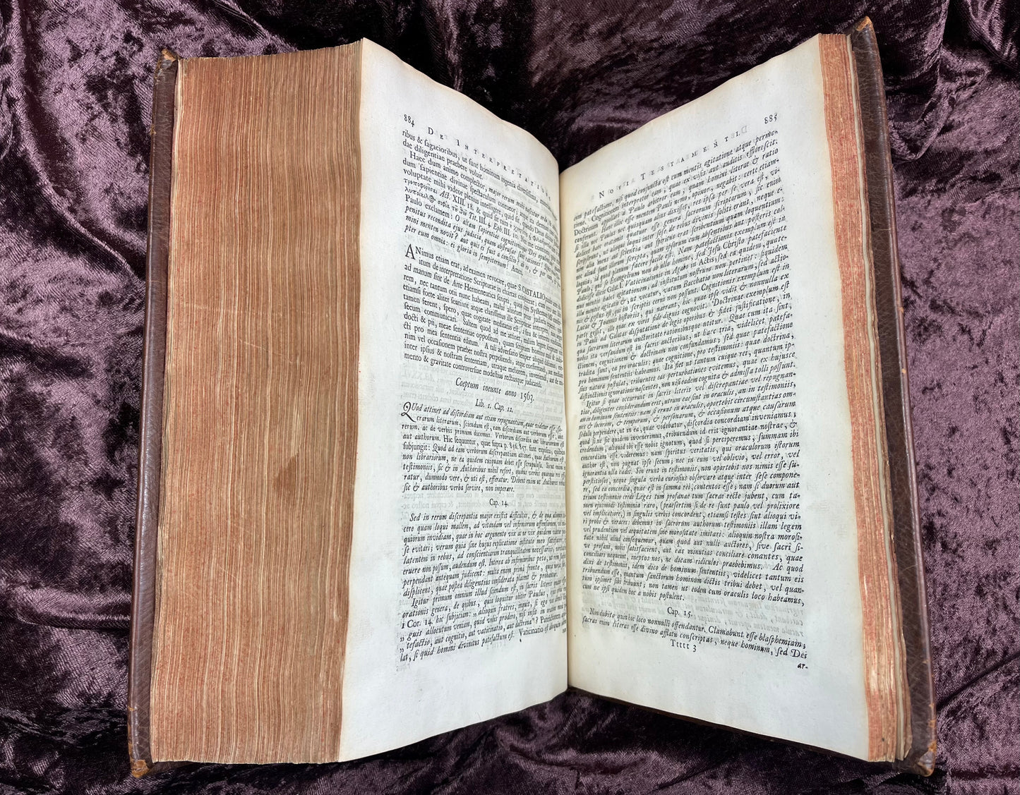 1752 Folio First Edition Greek New Testament With Robert Estiennes Text, Wettsteins Criticism, and a Syriac Version of Saint Clements Epistles
