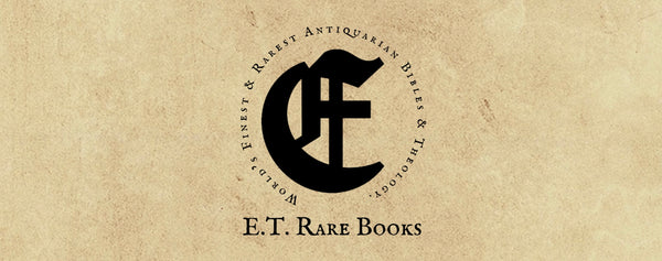 E.T. Rare Books