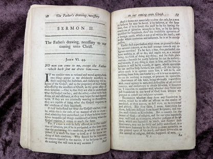 1769 Octavo First Edition Pamphlet Sermon On The Gospel Condition of Salvation And A Sermon On the Nature And Necessity Of The Father's Drawing Such As Come Unto Christ By John Tucker