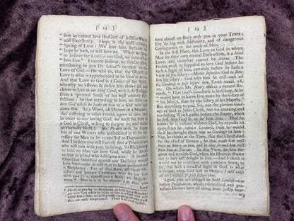 1762 Octavo Pamphlet A Letter To Rev. Alexander Cumming To Show Him It’s Not Blasphemy To Say “No Man Can Love GOD, While He Looks On Him As A God Who Will Damn Him” By Andrew Croswell