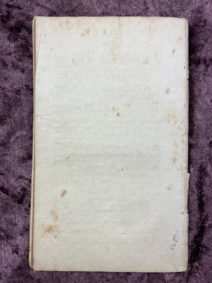 1797 Octavo First Edition Pamphlet Hope For The Heathen. A Sermon Preached In The Old Presbyterian Church Before The New York Missionary Society At Their Annual Meeting By John M. Mason