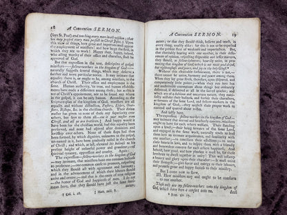 1768 Octavo First Edition Pamphlet Ministers Considered As Fellow Workers, Who Should Be Comforters To Each Other, In The Kingdom Of God By John Tucker