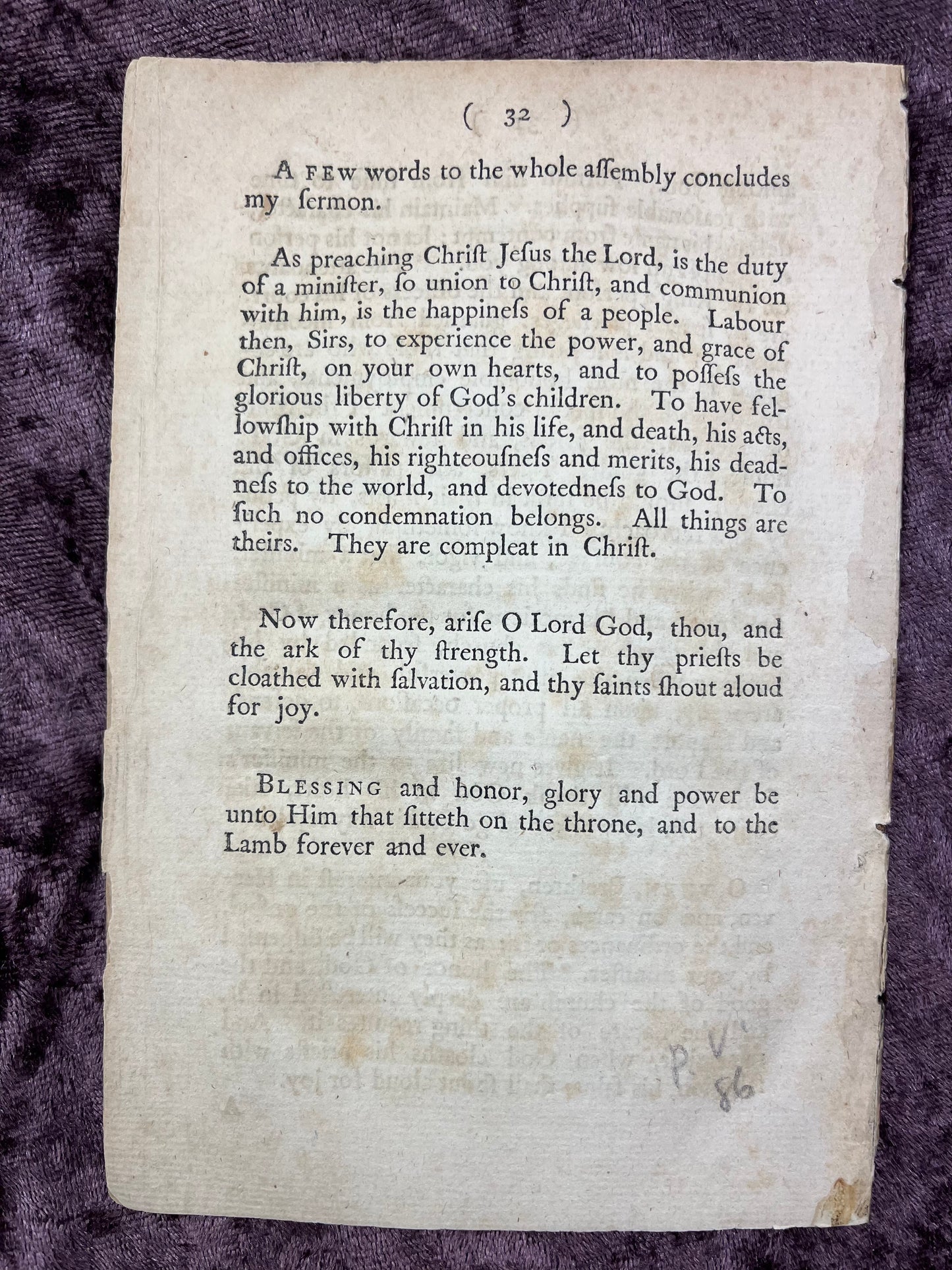 1761 Octavo First Edition Pamphlet Sermon Preached At The Ordination Of Reverend Mr. Eliab Stone To The Pastoral Care Of The Second Church By Matthew Bridge-The Reverend Who Resembled George Washington