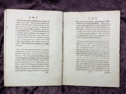 1763 Quarto First Edition Pamphlet Sermon Preached In Trinity Church At The Funeral Of Thomas Greene ESQ By William Hooper-Owned By Reverend Mr. James Greaton The First Settled Minister At St. Johns