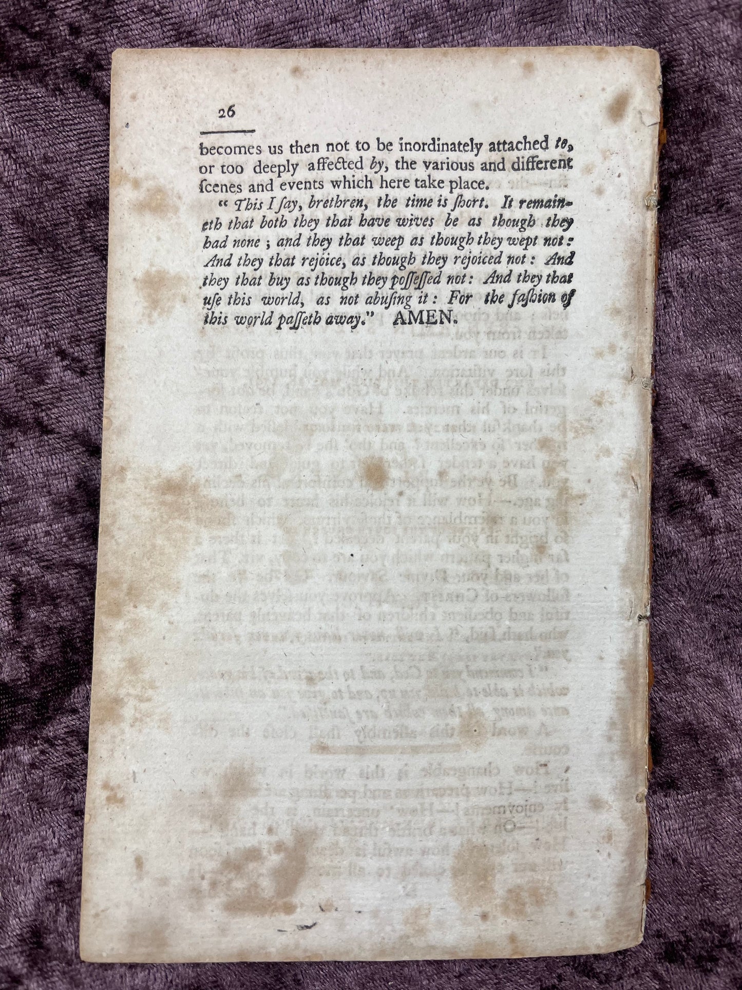 1792 Octavo Pamphlet On All The Works Of Christ In Creation And Providence Executed By Infinite Wisdom And Goodness Illustrated In A Sermon On The Death Of Mrs. Sarah Leavitt By John Emerson