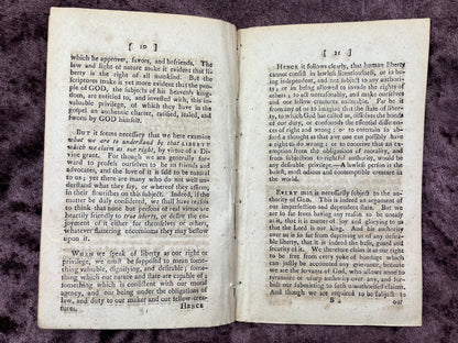 1784 Octavo First Edition Pamphlet Sermon Before Gov. John Hancock; Lt. Gov. Thomas Cushing; Honorable Council, Senate, And House Of Representatives Day Of The General Election By Moses Hemmenway