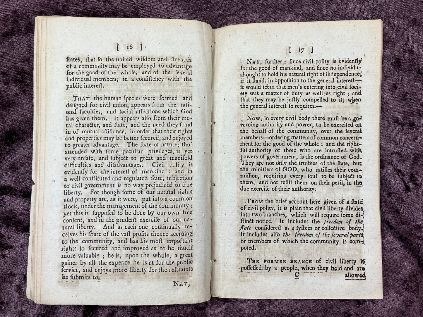 1784 Octavo First Edition Pamphlet Sermon Before Gov. John Hancock; Lt. Gov. Thomas Cushing; Honorable Council, Senate, And House Of Representatives Day Of The General Election By Moses Hemmenway