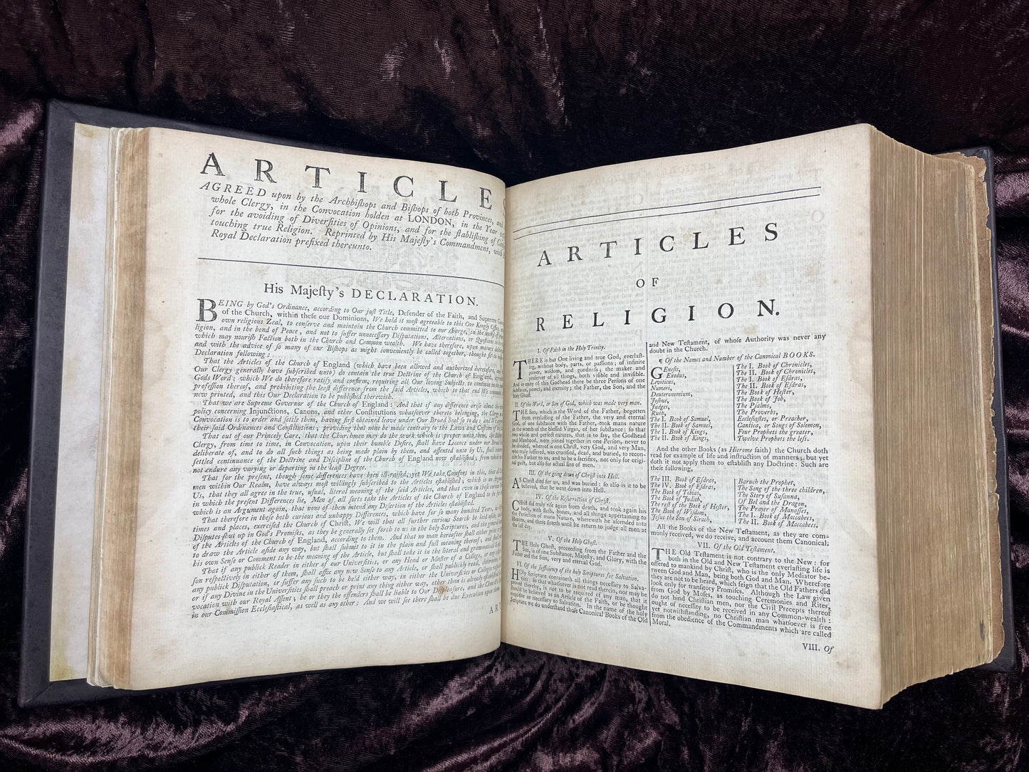 1769 Quarto First Edition King James Bible Printed In Oxford University And Edited By Dr. Benjamin Blayney-Bound With The Book Of Common Prayer And Concordance