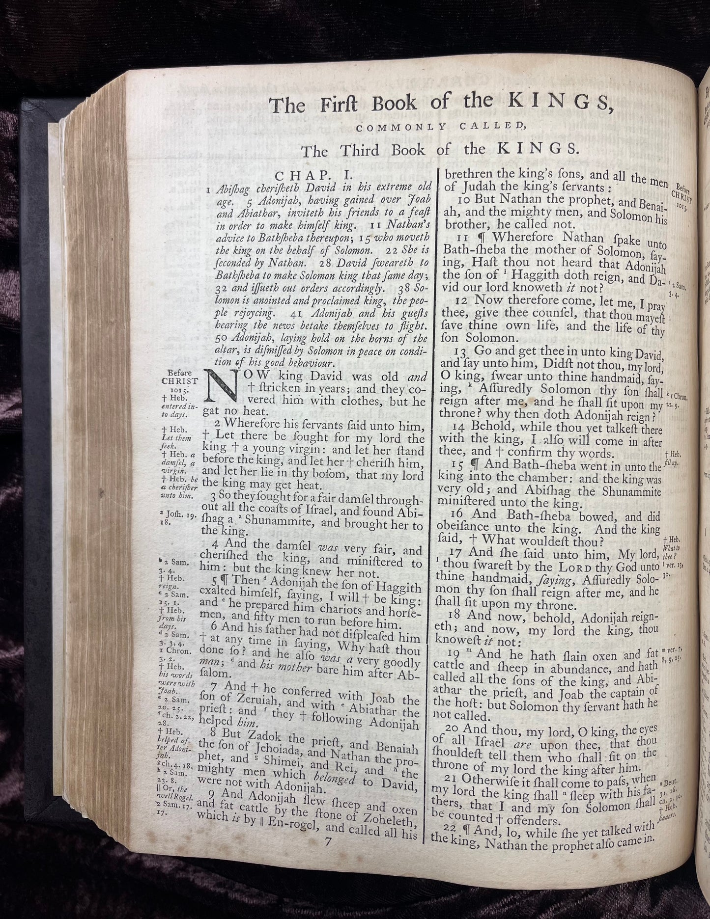 1769 Quarto First Edition King James Bible Printed In Oxford University And Edited By Dr. Benjamin Blayney-Bound With The Book Of Common Prayer And Concordance